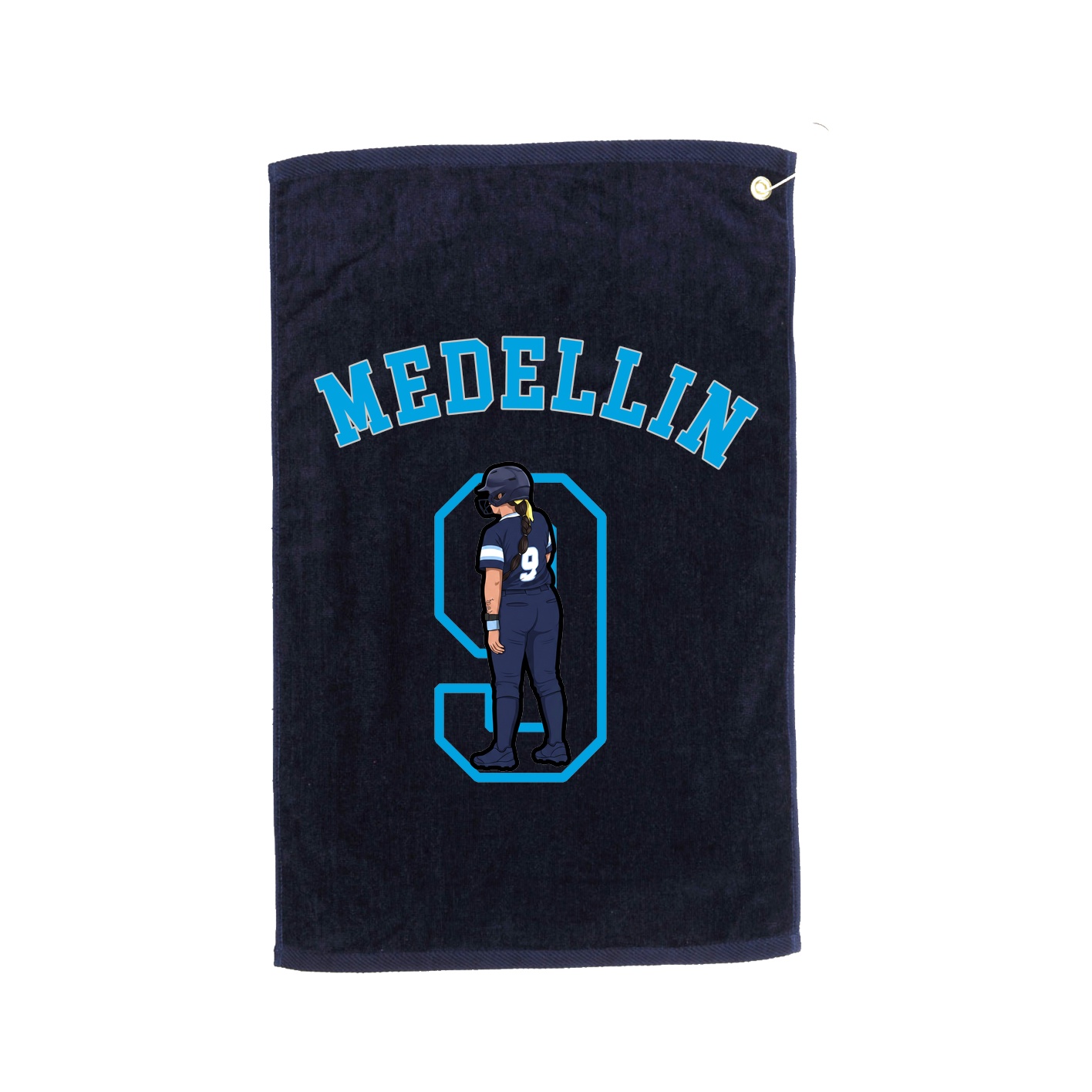 Golf Towel — Shirsey Arch in Navy