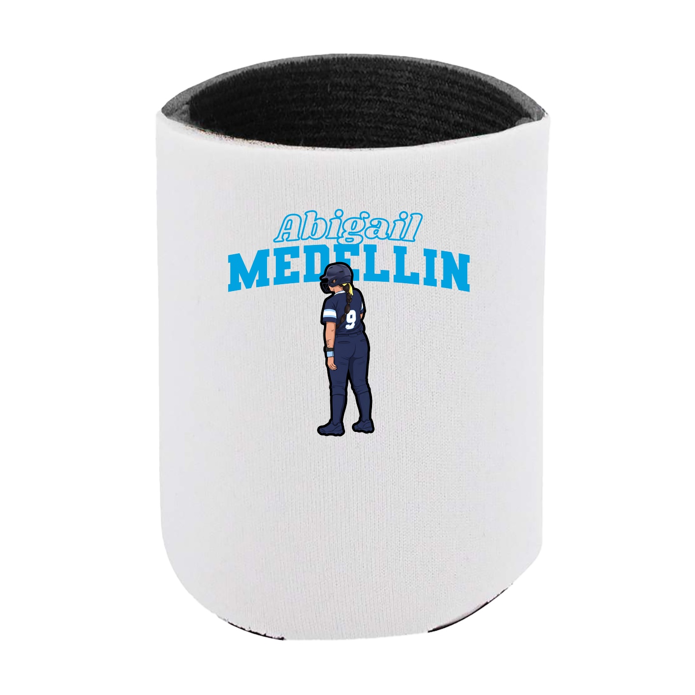 Can Holder — Name Arch in White