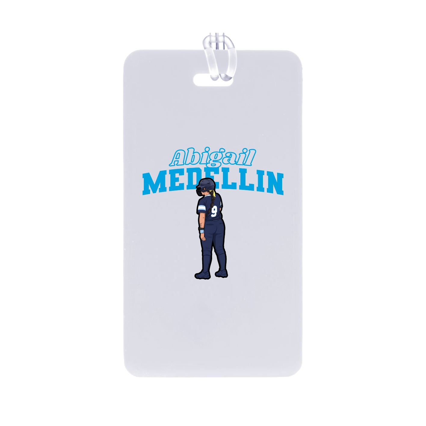 Bag Tag — Name Arch in Classic