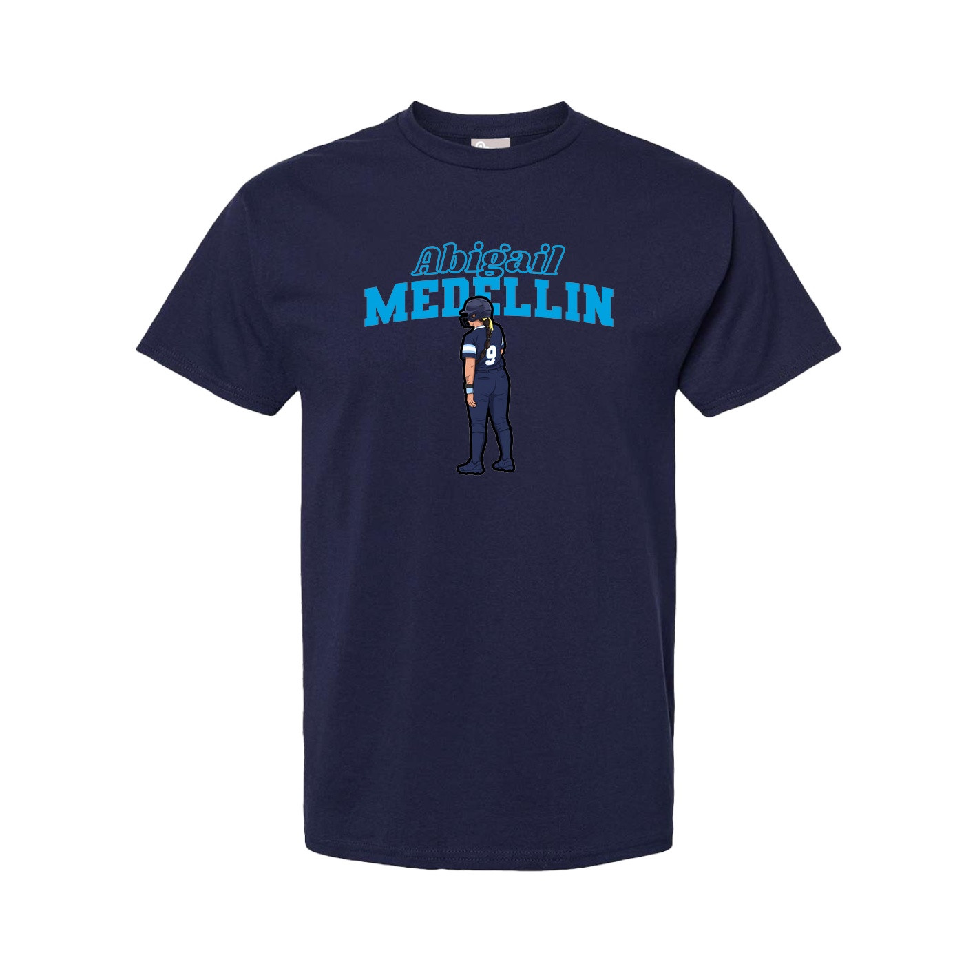 Tee — Name Arch in Navy
