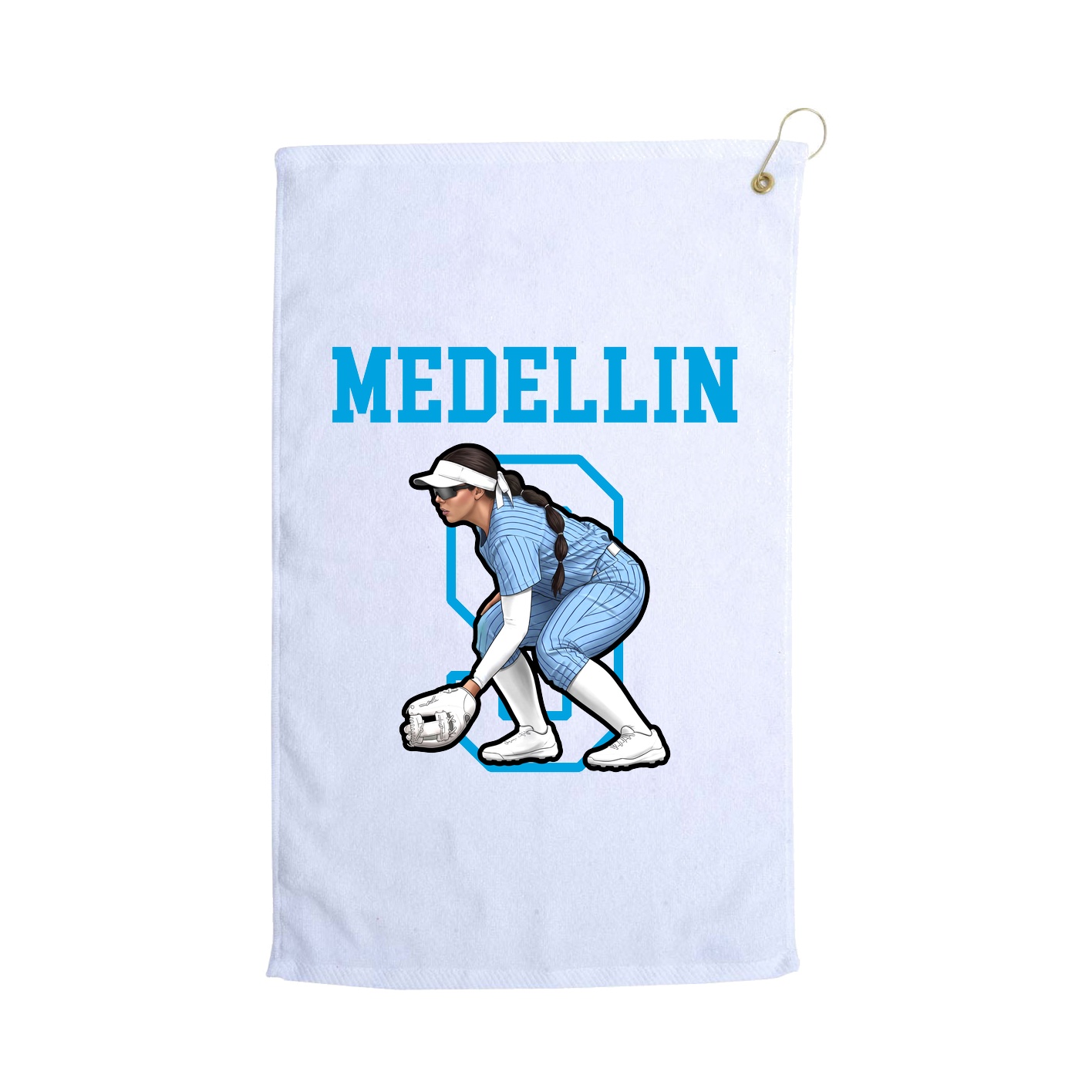 Golf Towel — Shirsey in White