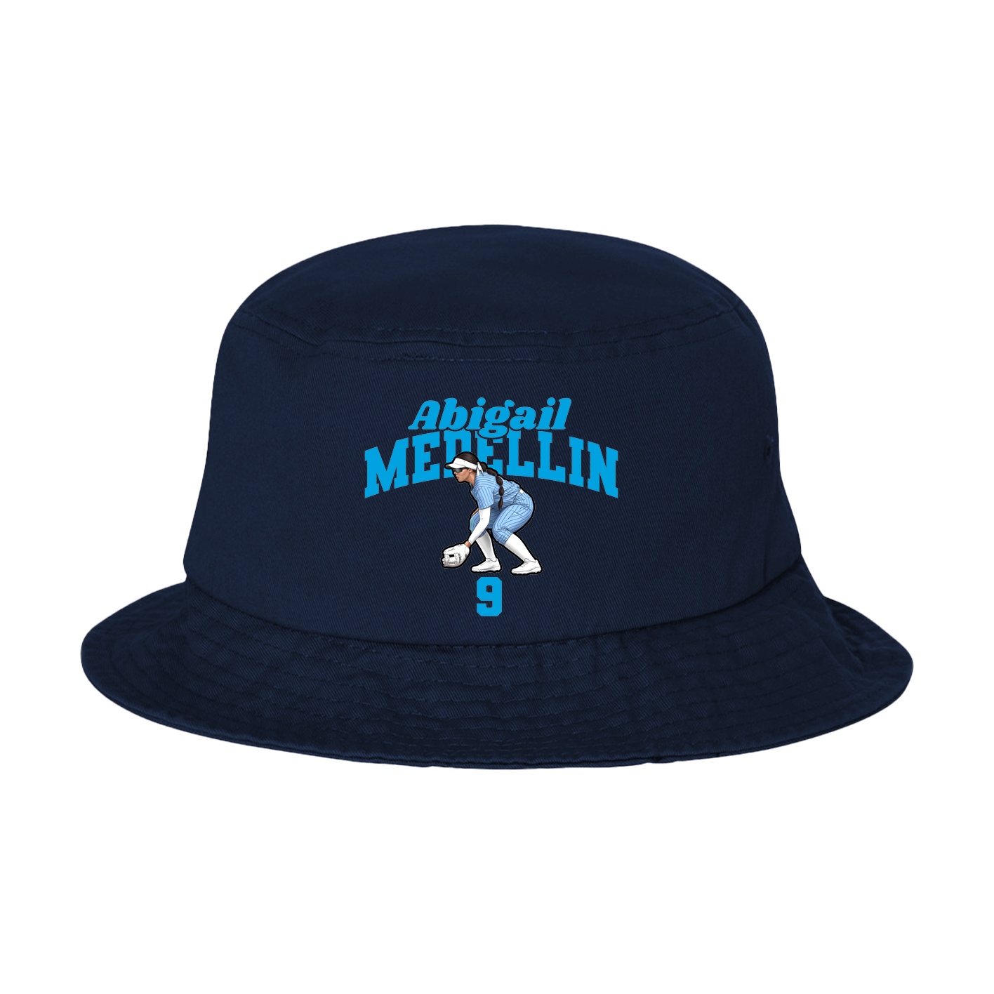 Bucket Cap — Signature Arch in Navy