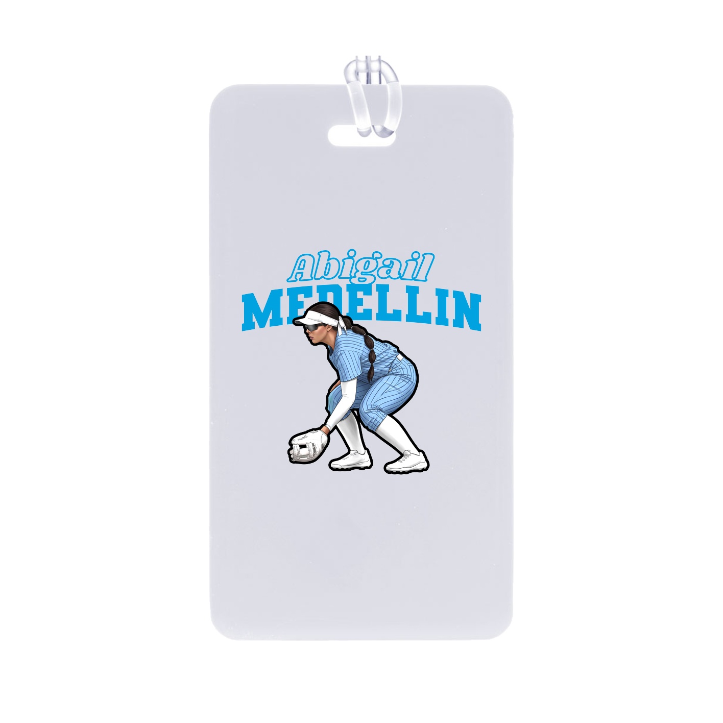 Bag Tag — Name Arch in Classic