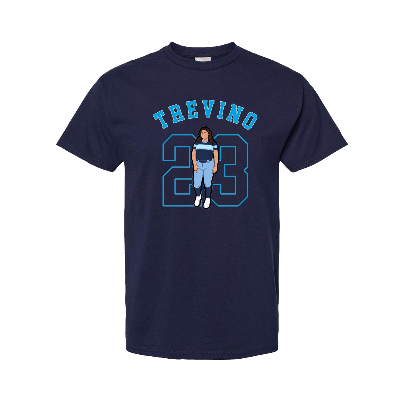 Youth Tee — Shirsey Arch in Navy