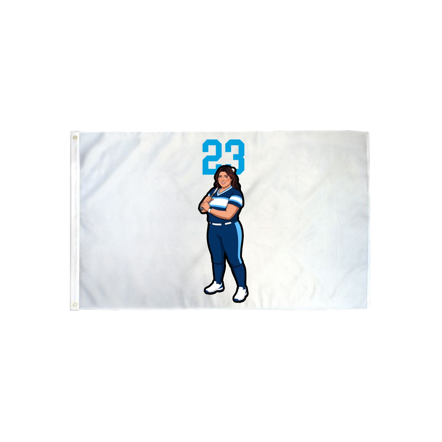 3x5 Flag — Number Top in Classic