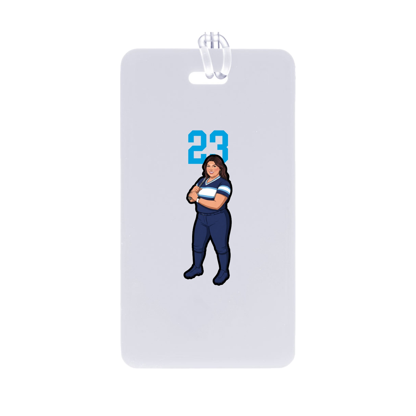 Bag Tag — Number Top in Classic