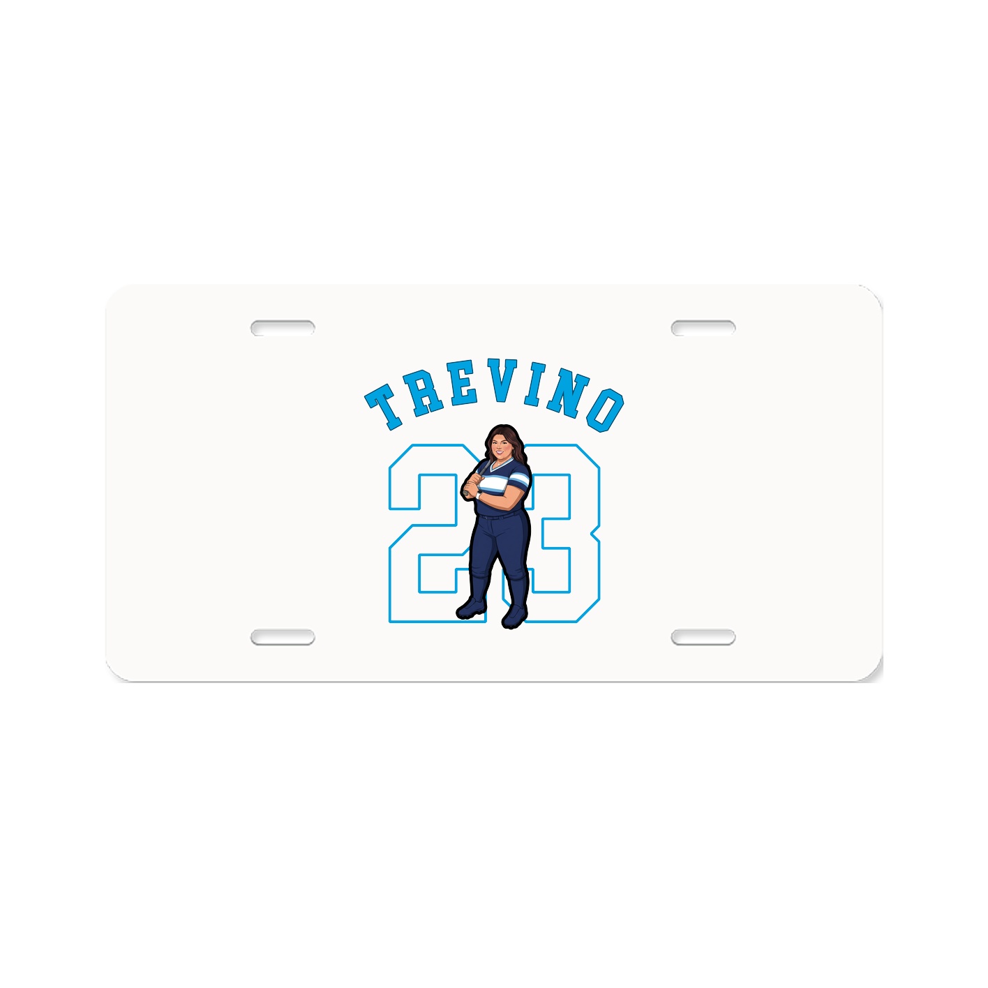 License Plate — Shirsey Arch in Classic