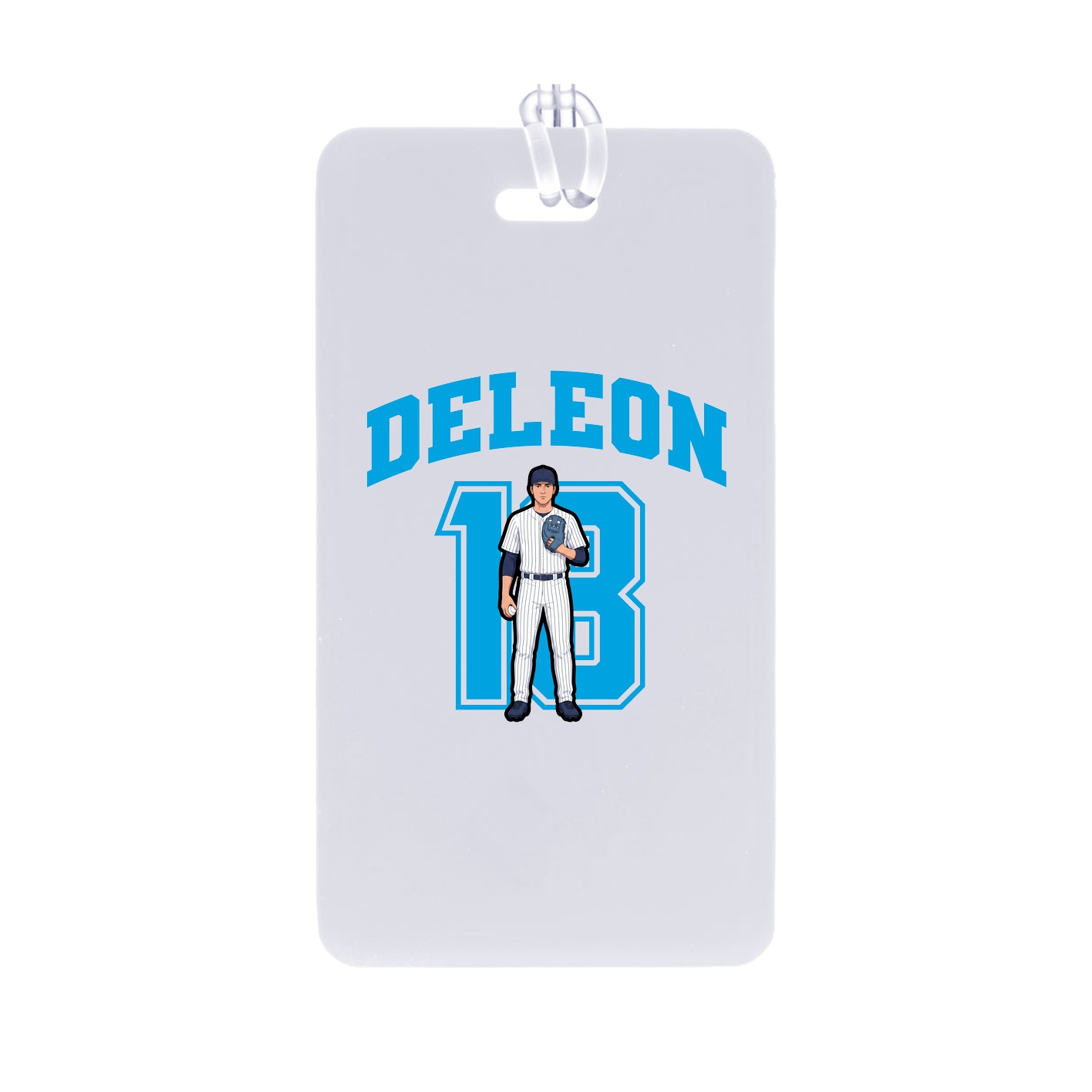 Bag Tag — Number in Classic