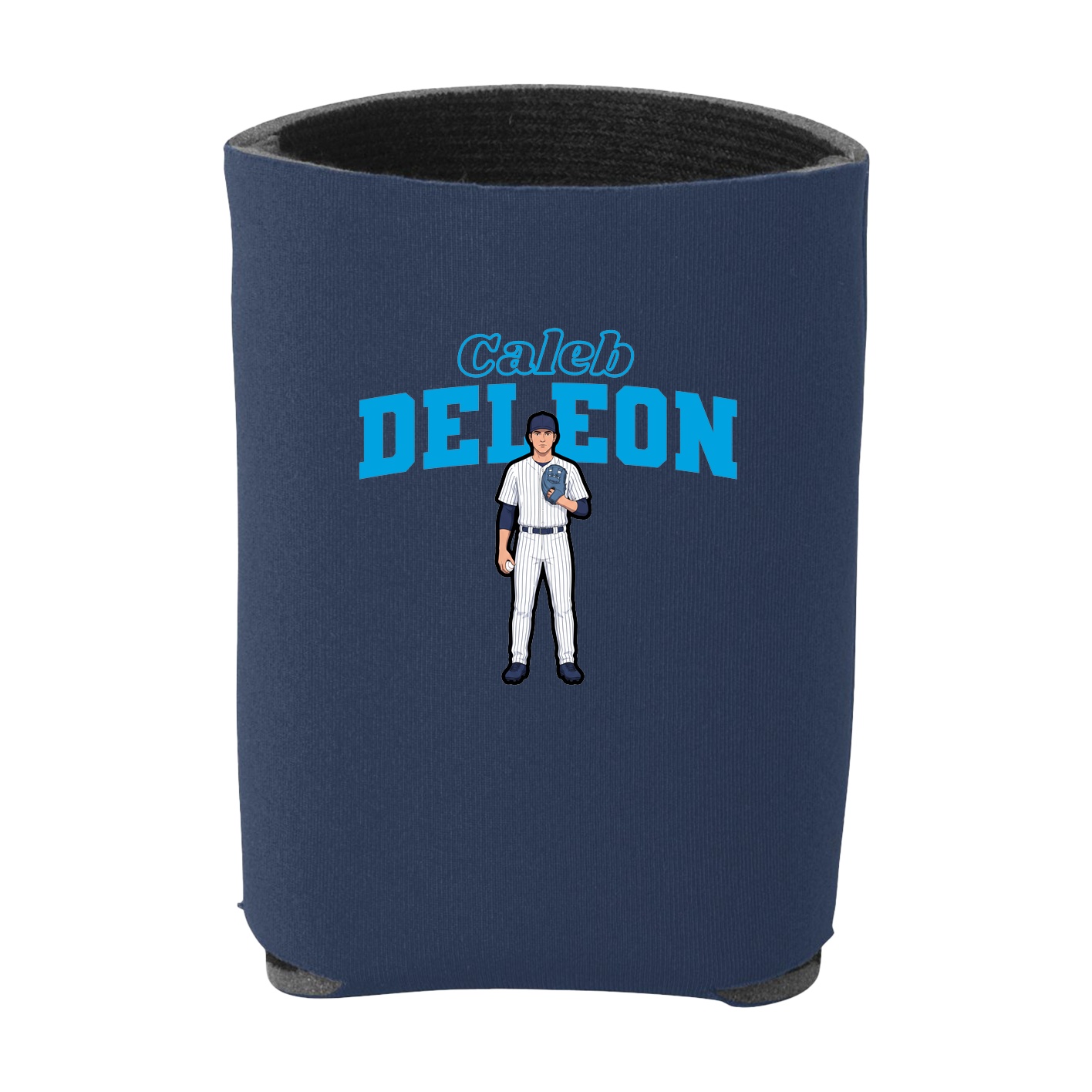 Can Holder — Name Arch in Navy
