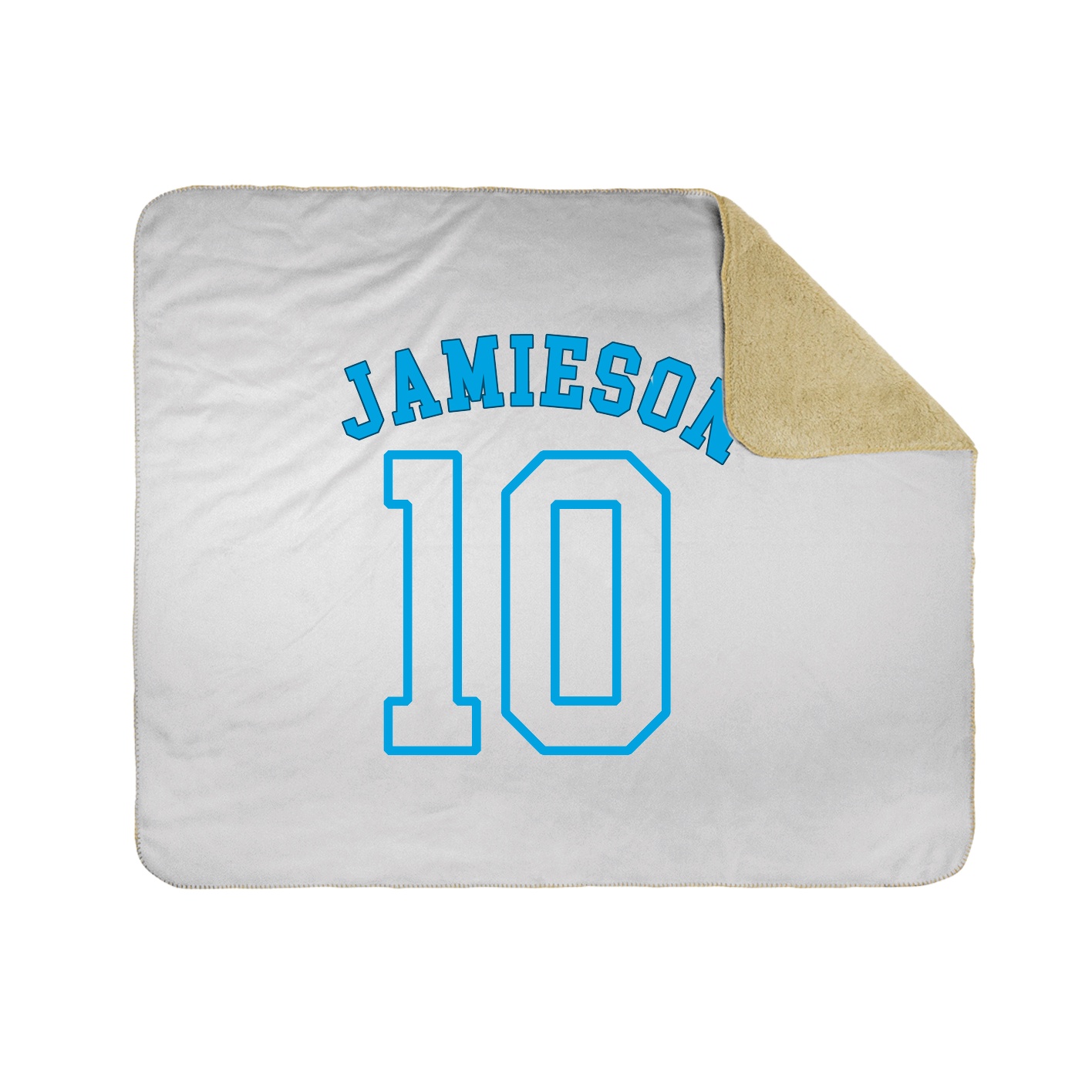 Throw Blanket — Shirsey Arch in White