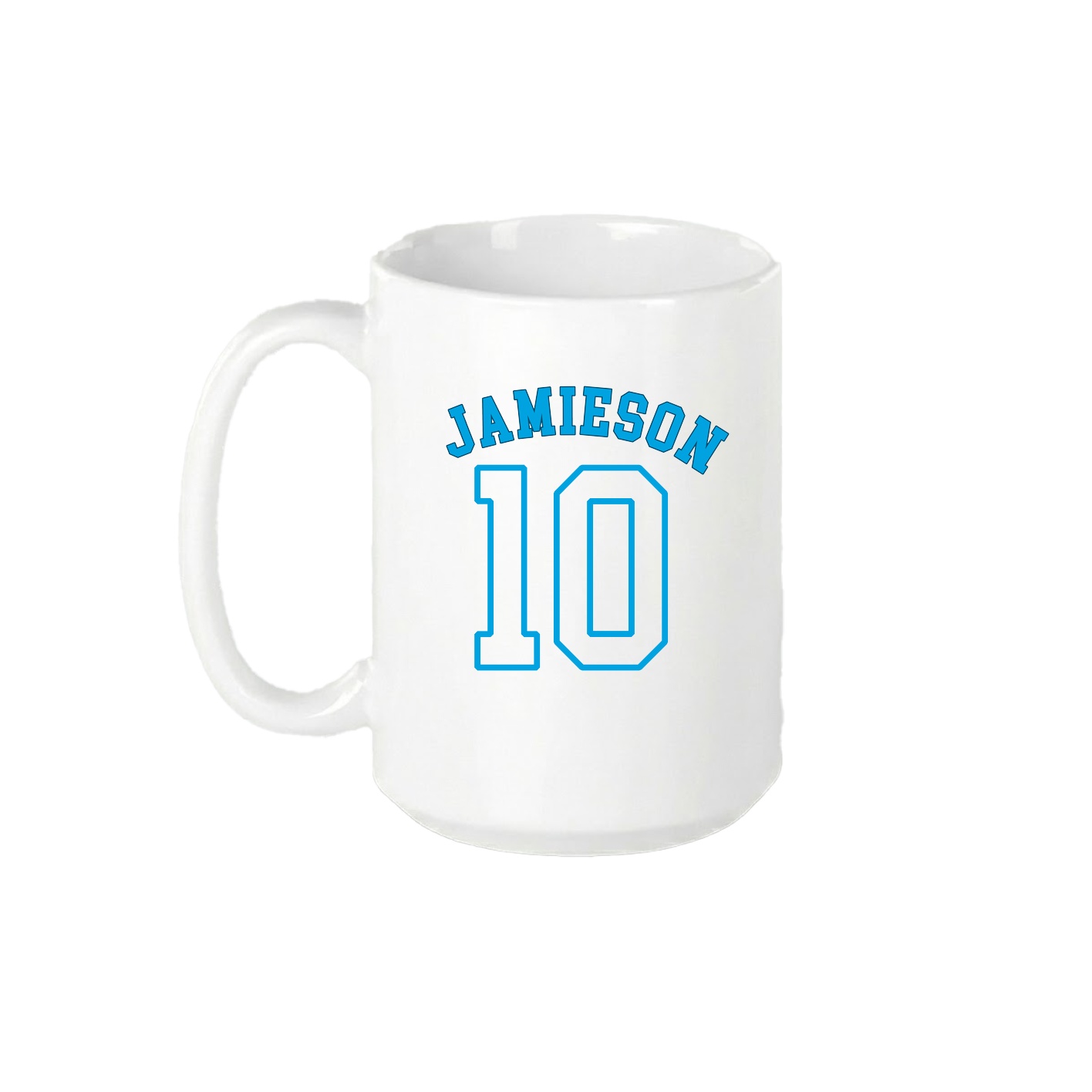 15oz Coffee Mug — Shirsey Arch in White