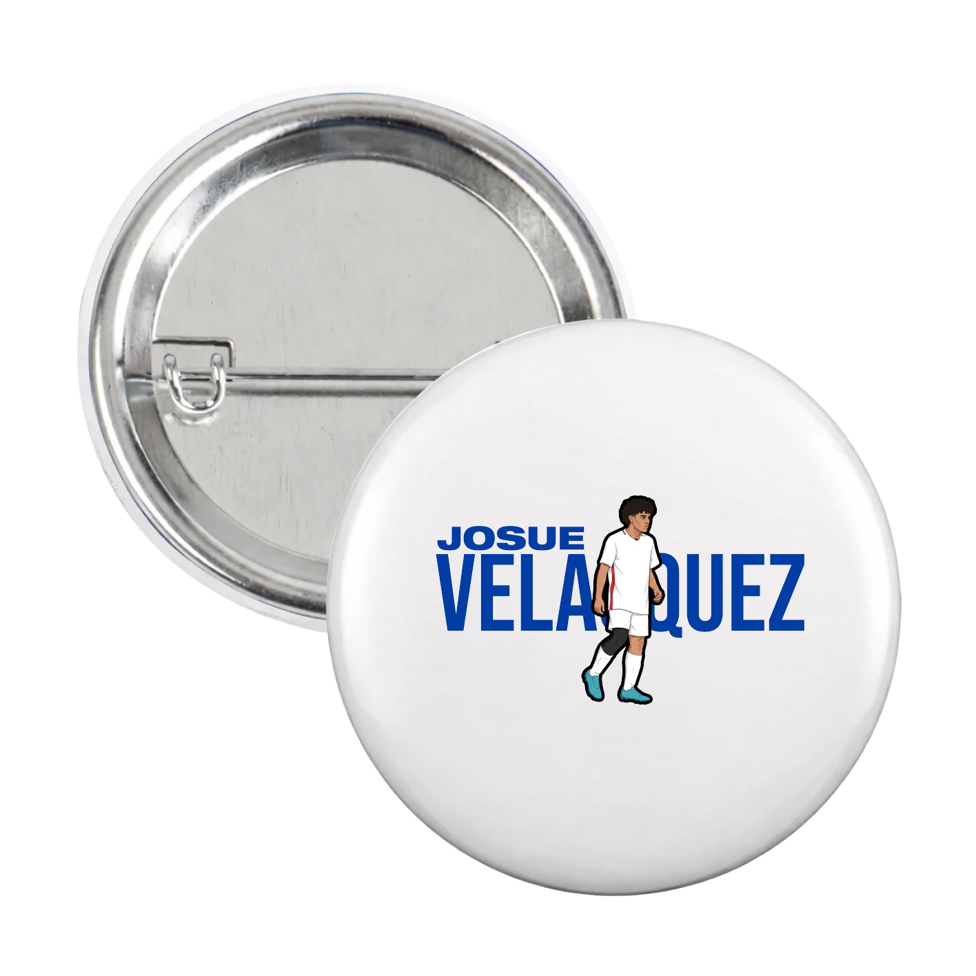 Game Day Button — Player Name in White