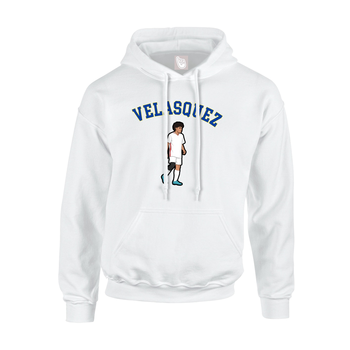 Hoodie — Shirsey Arch in White