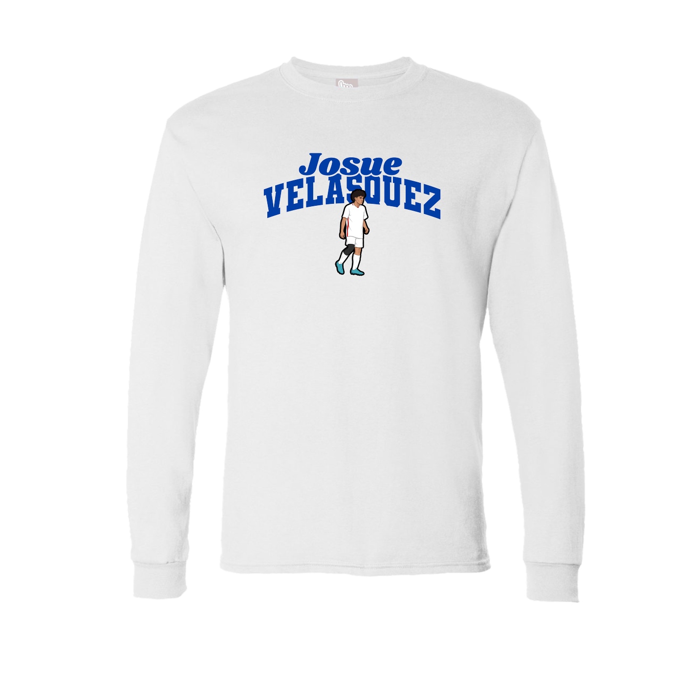 Long Sleeve Tee — Signature Arch in White