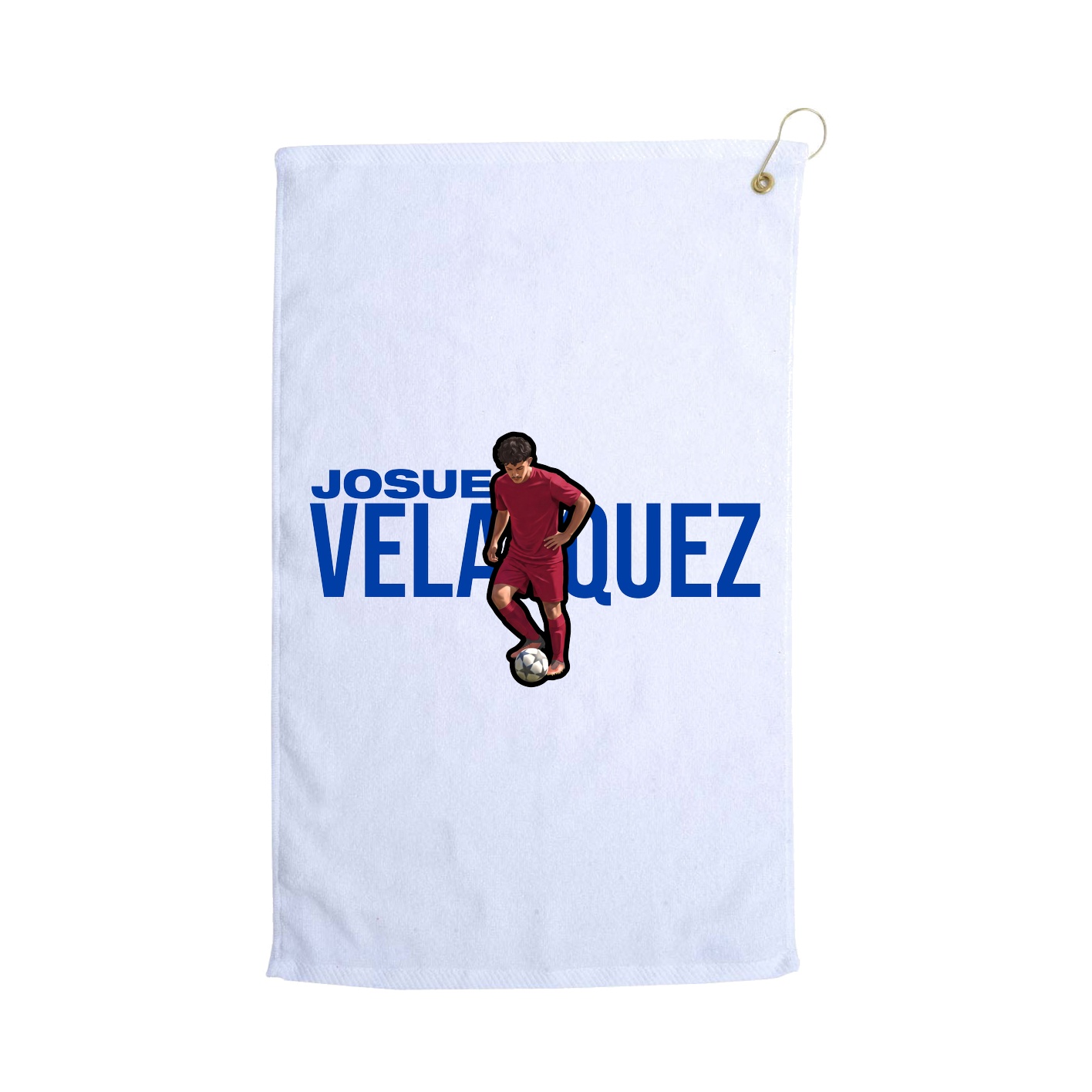 Golf Towel — Player Name in White