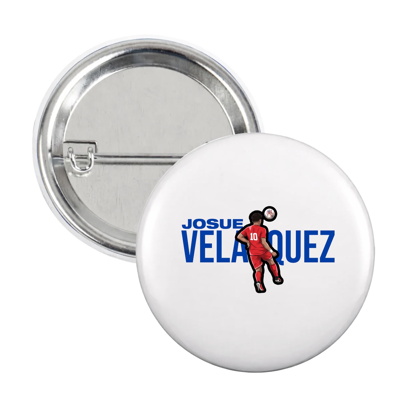 Game Day Button — Player Name in White