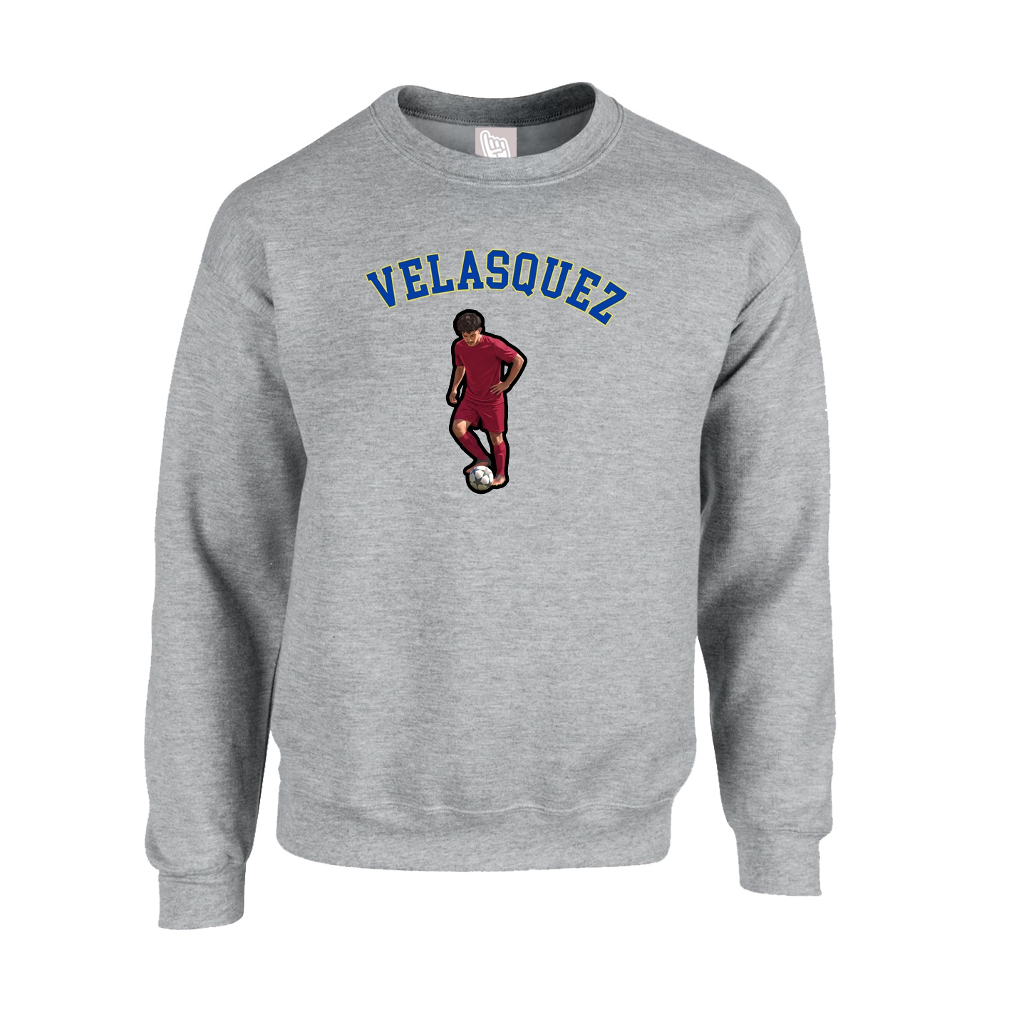 Fleece Crew — Shirsey Arch in Grey