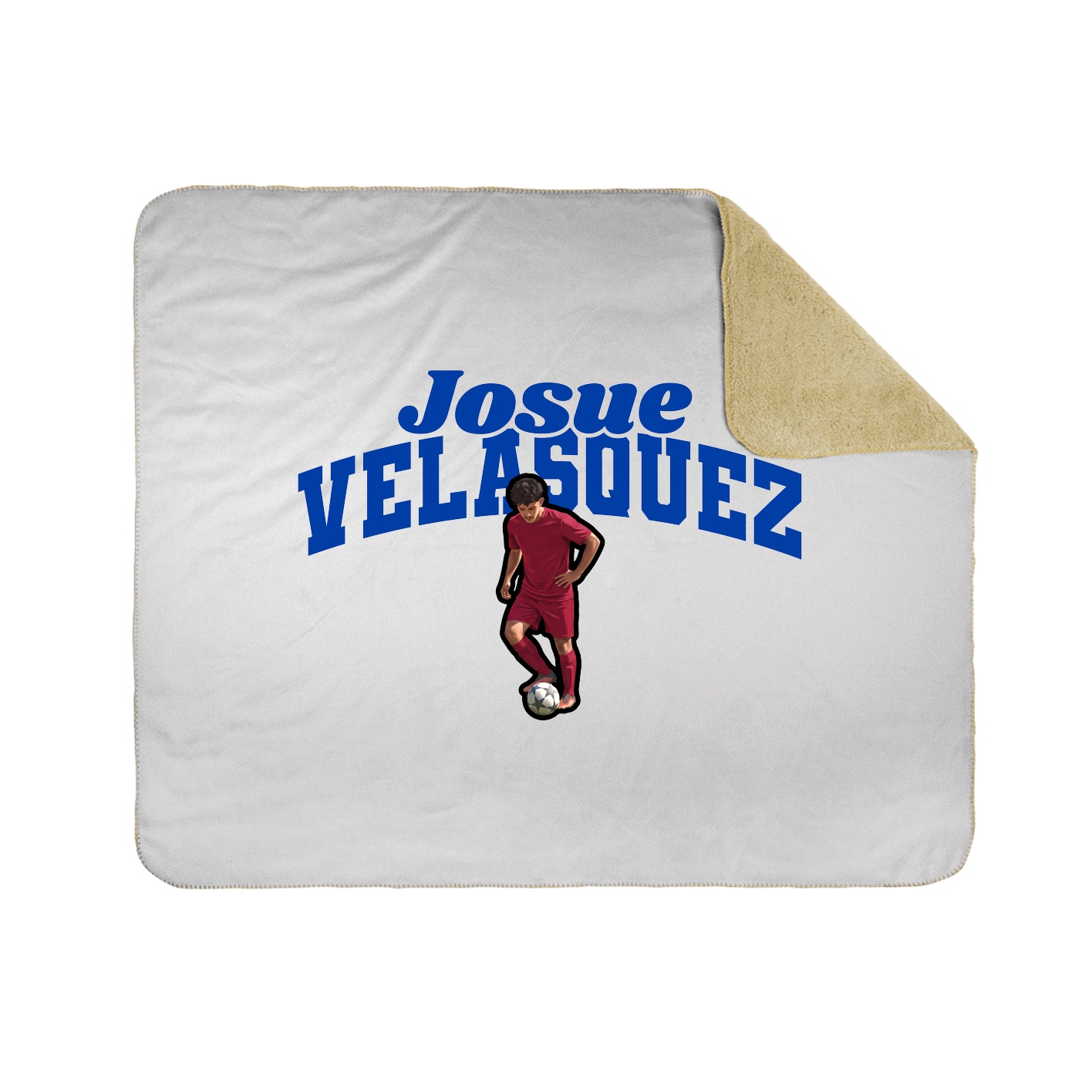 Throw Blanket — Signature Arch in White