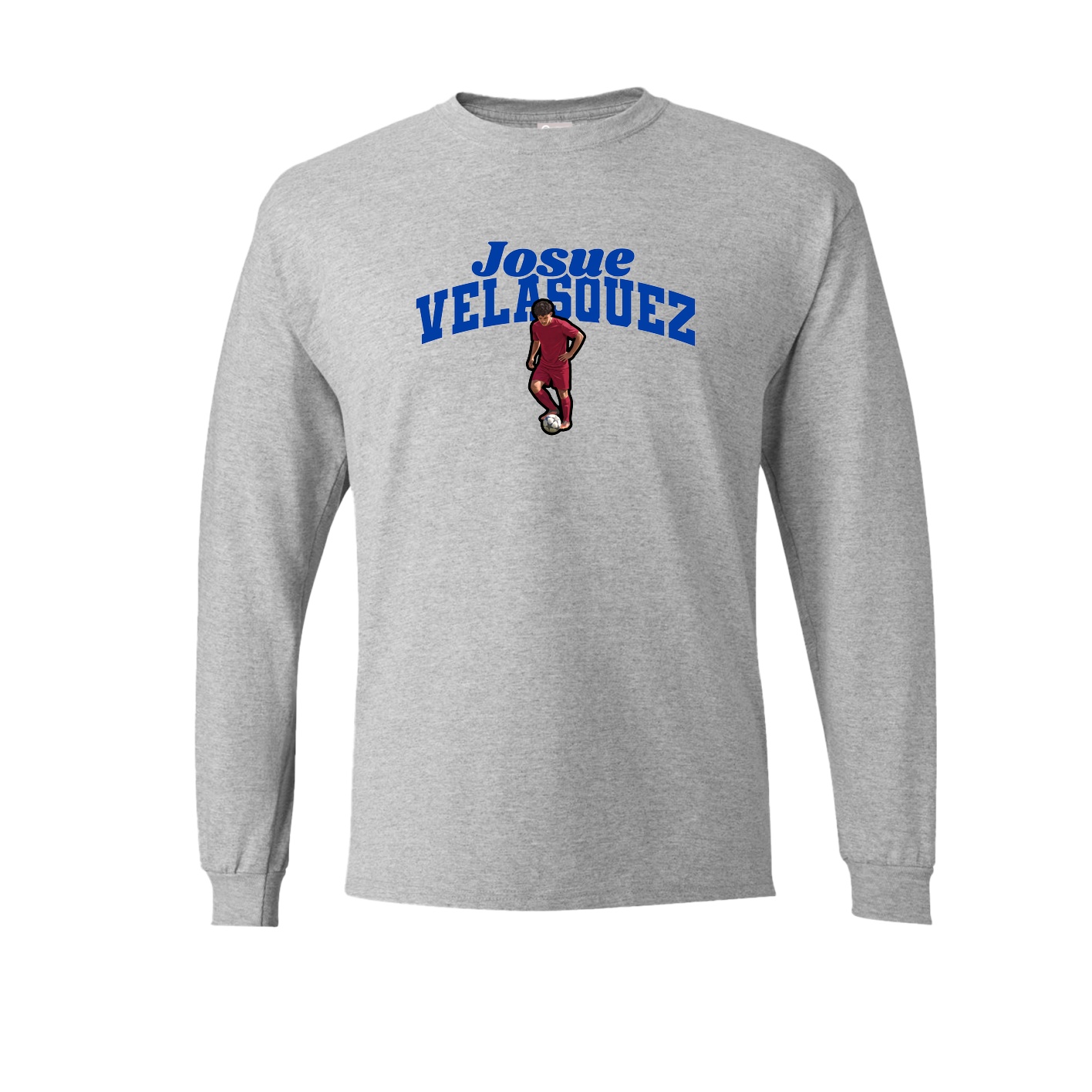 Long Sleeve Tee — Signature Arch in Grey