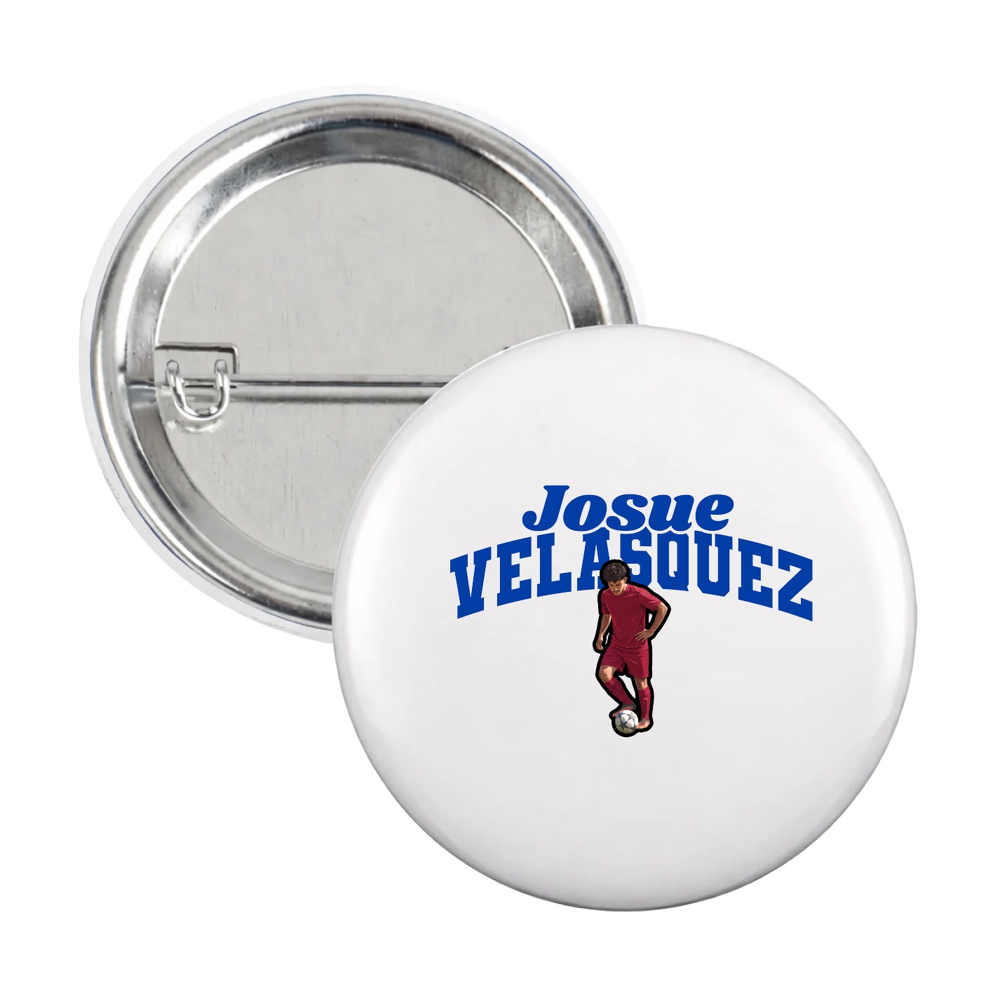 Game Day Button — Signature Arch in White