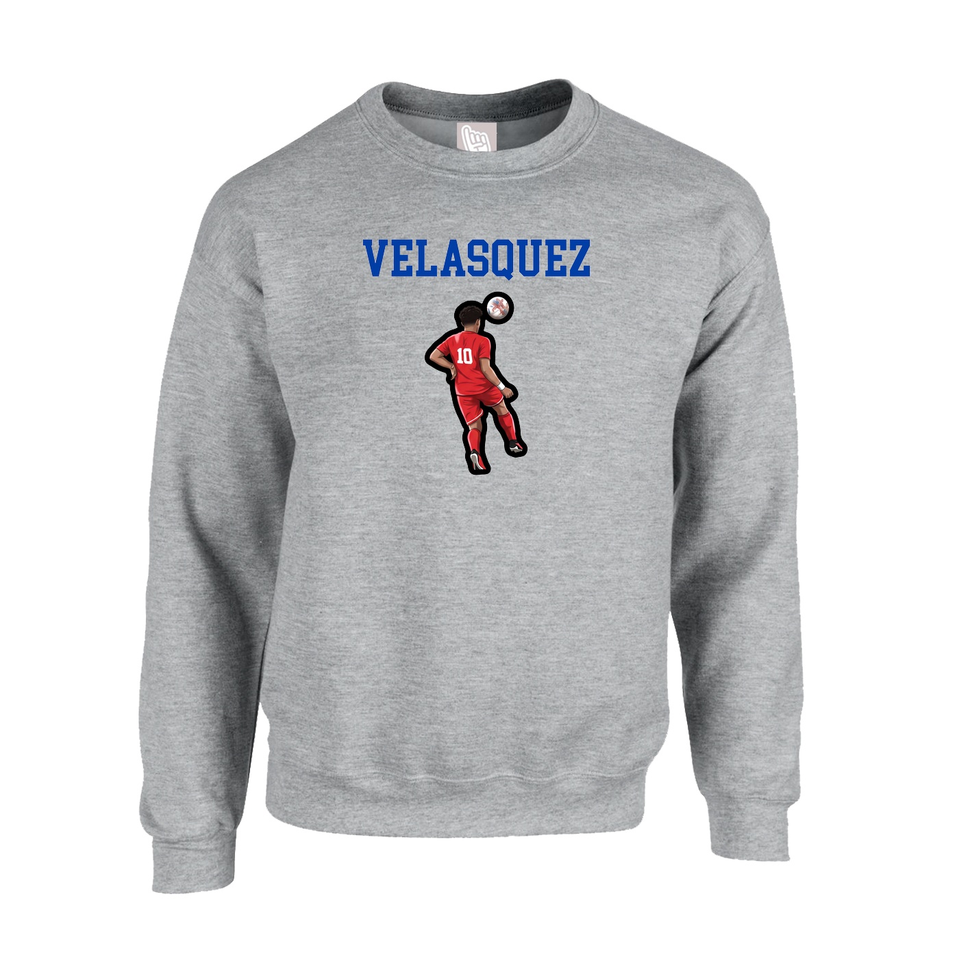 Fleece Crew — Shirsey in Grey