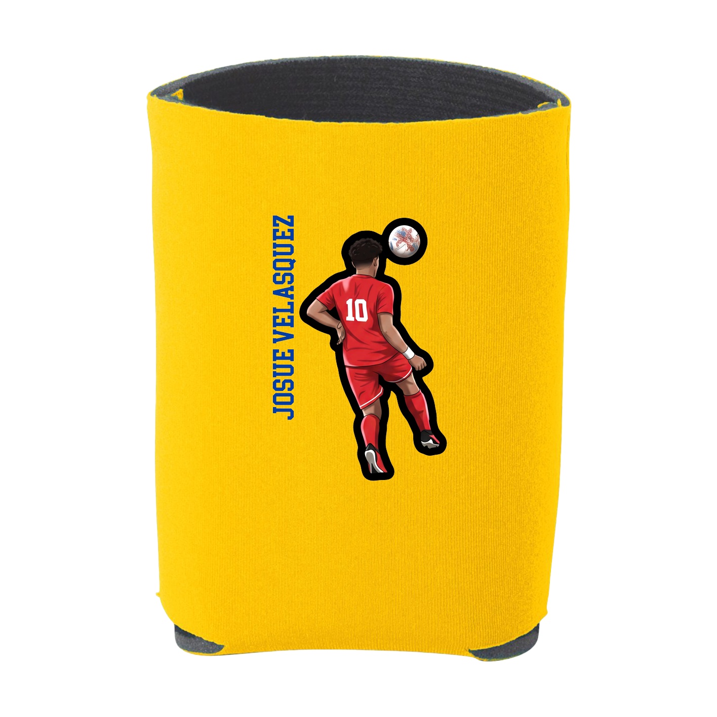 Can Holder — Name Vertical in Yellow