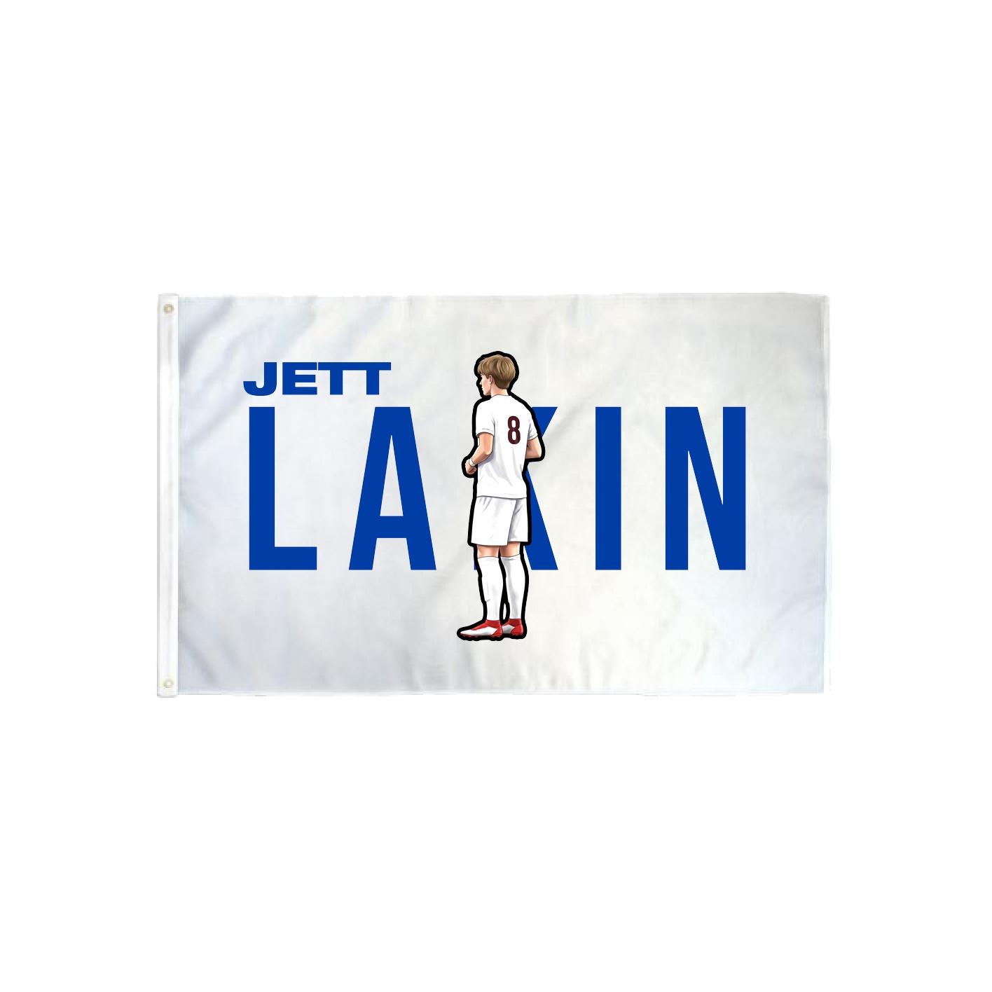 3x5 Flag — Player Name in Classic