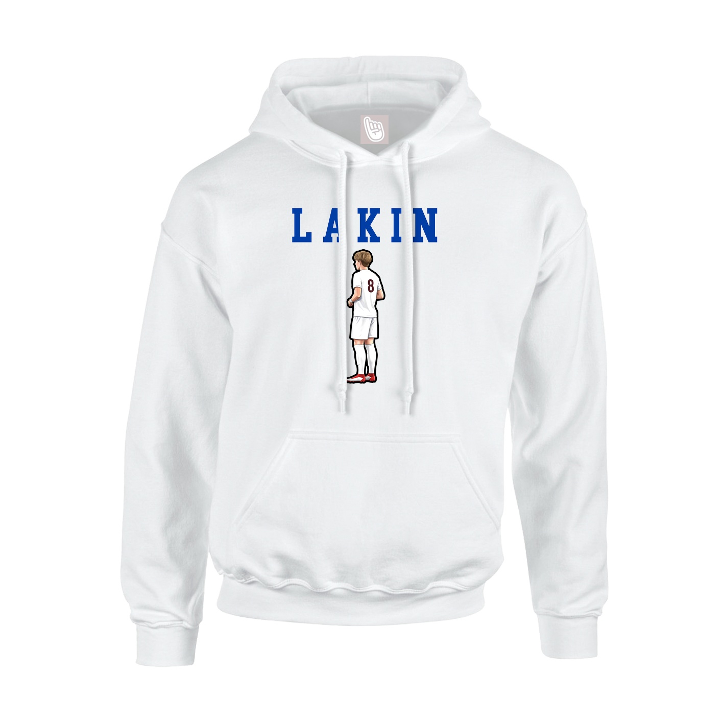 Hoodie — Shirsey in White