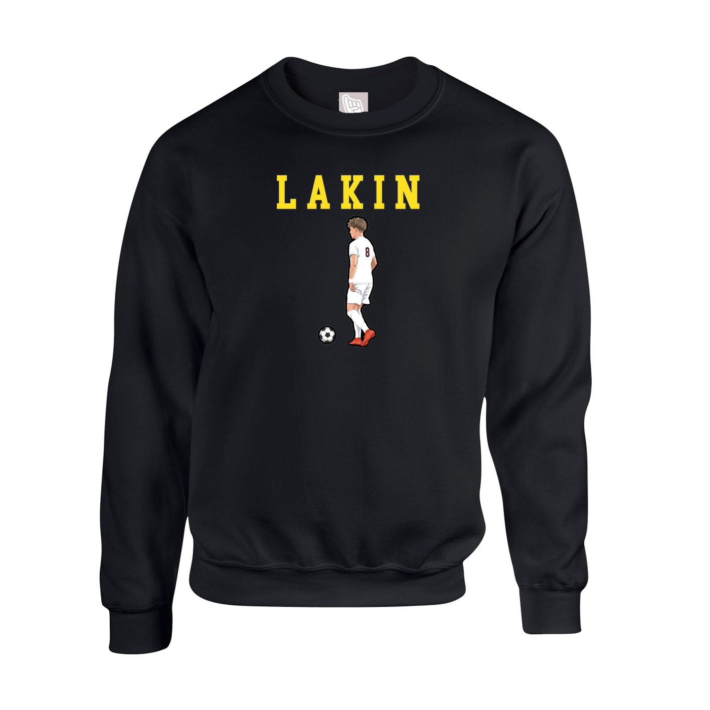 Fleece Crew — Shirsey in Black