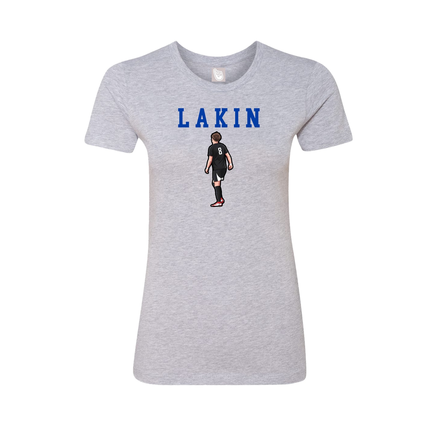 Fitted Women's Tee — Shirsey in Grey