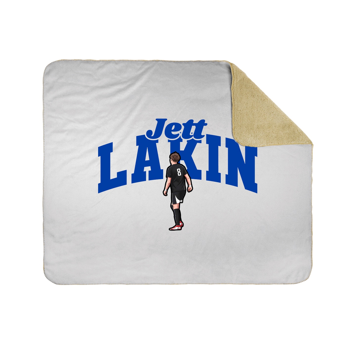 Throw Blanket — Signature Arch in White