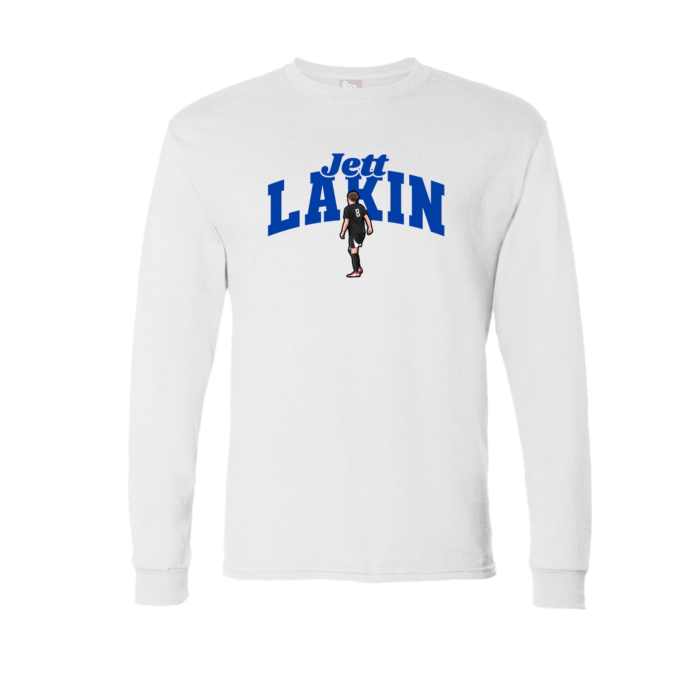 Long Sleeve Tee — Signature Arch in White