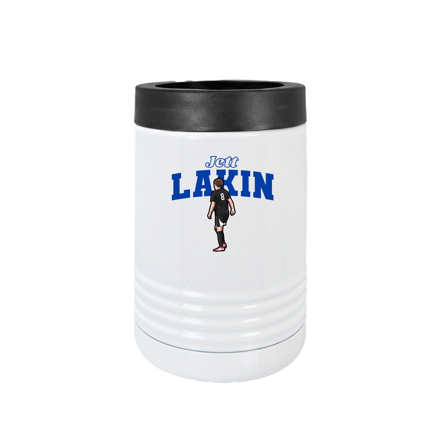 Beverage Holder — Name Arch in White
