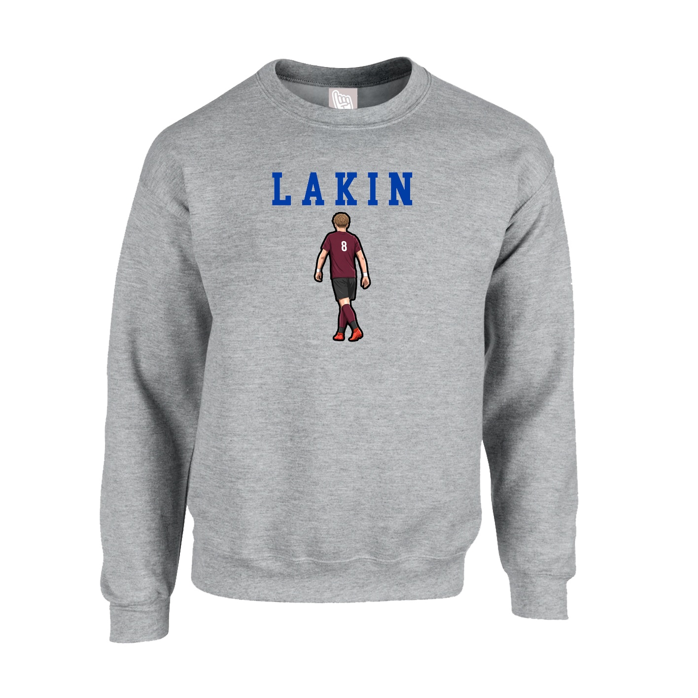 Fleece Crew — Shirsey in Grey
