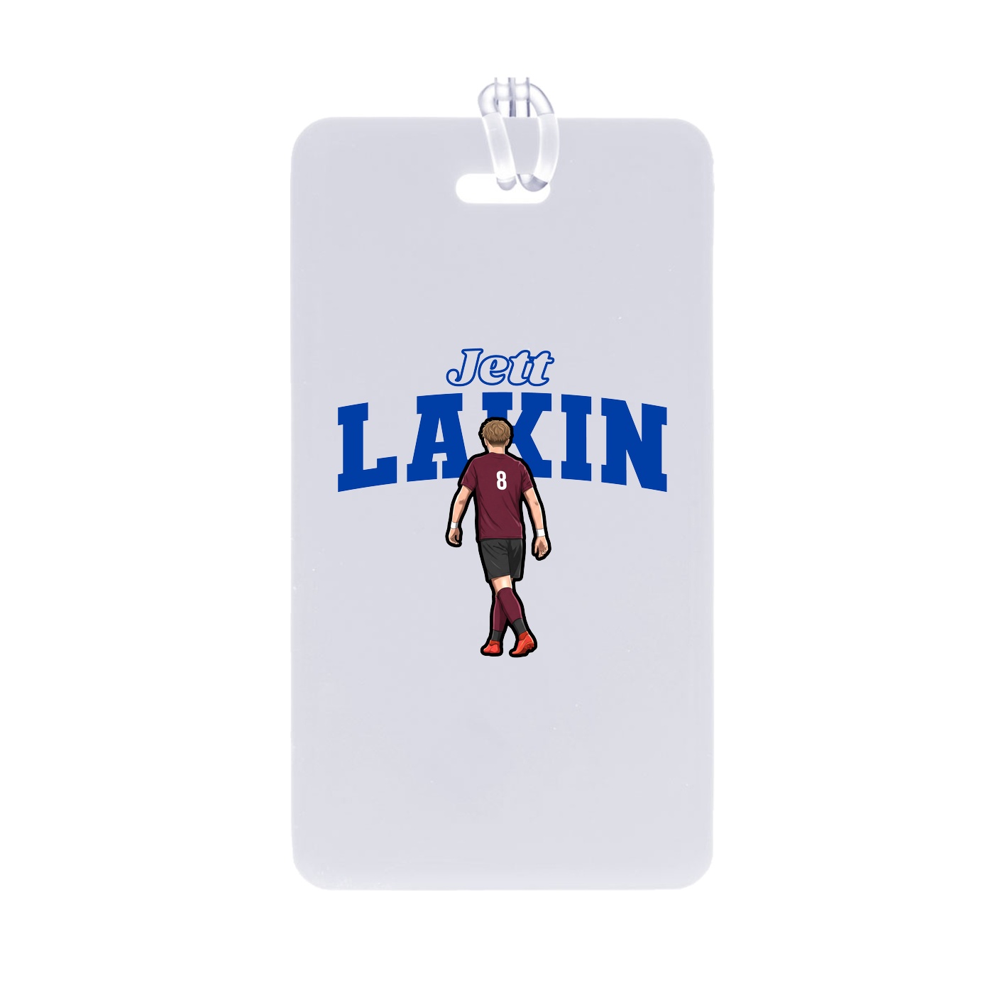 Bag Tag — Name Arch in Classic