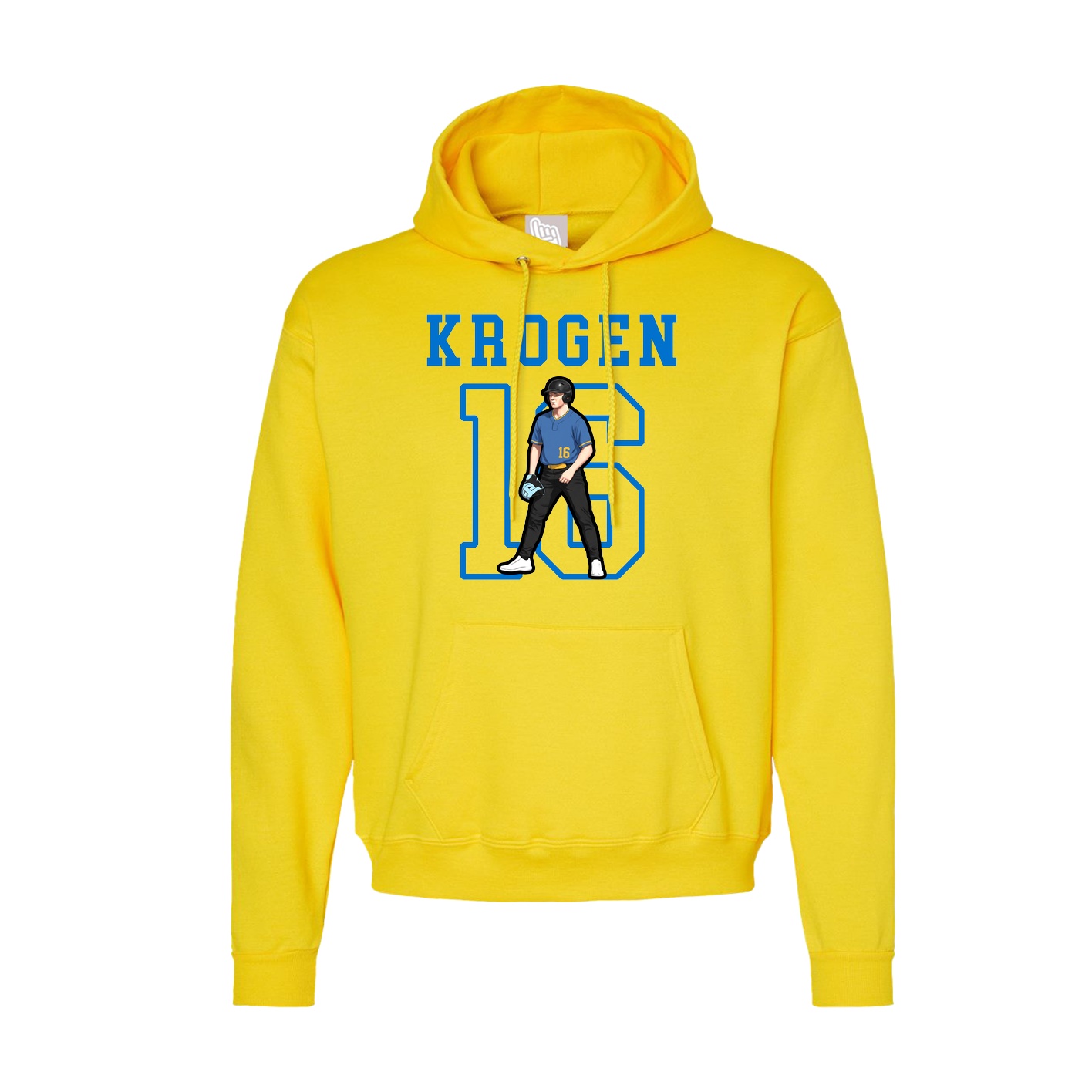 Hoodie — Shirsey in Yellow