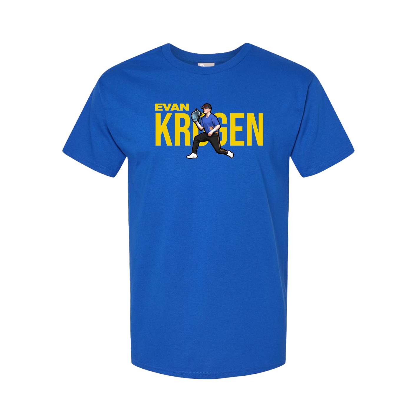 Tee — Player Name in Royal