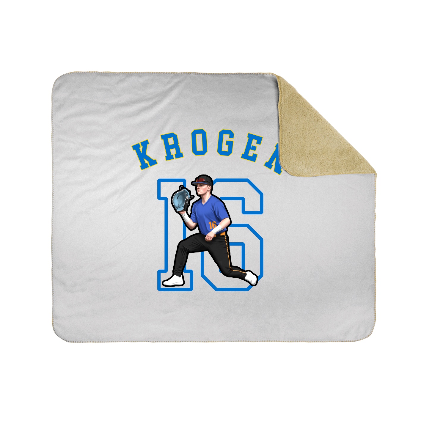 Throw Blanket — Shirsey Arch in White