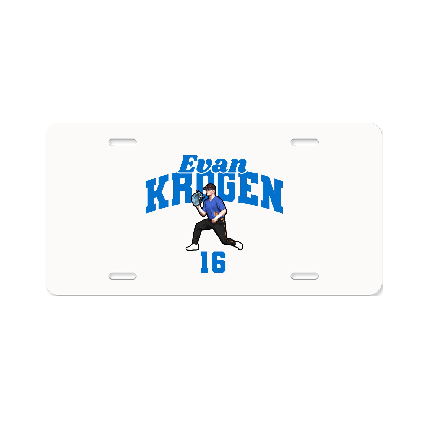License Plate — Signature Arch in Classic