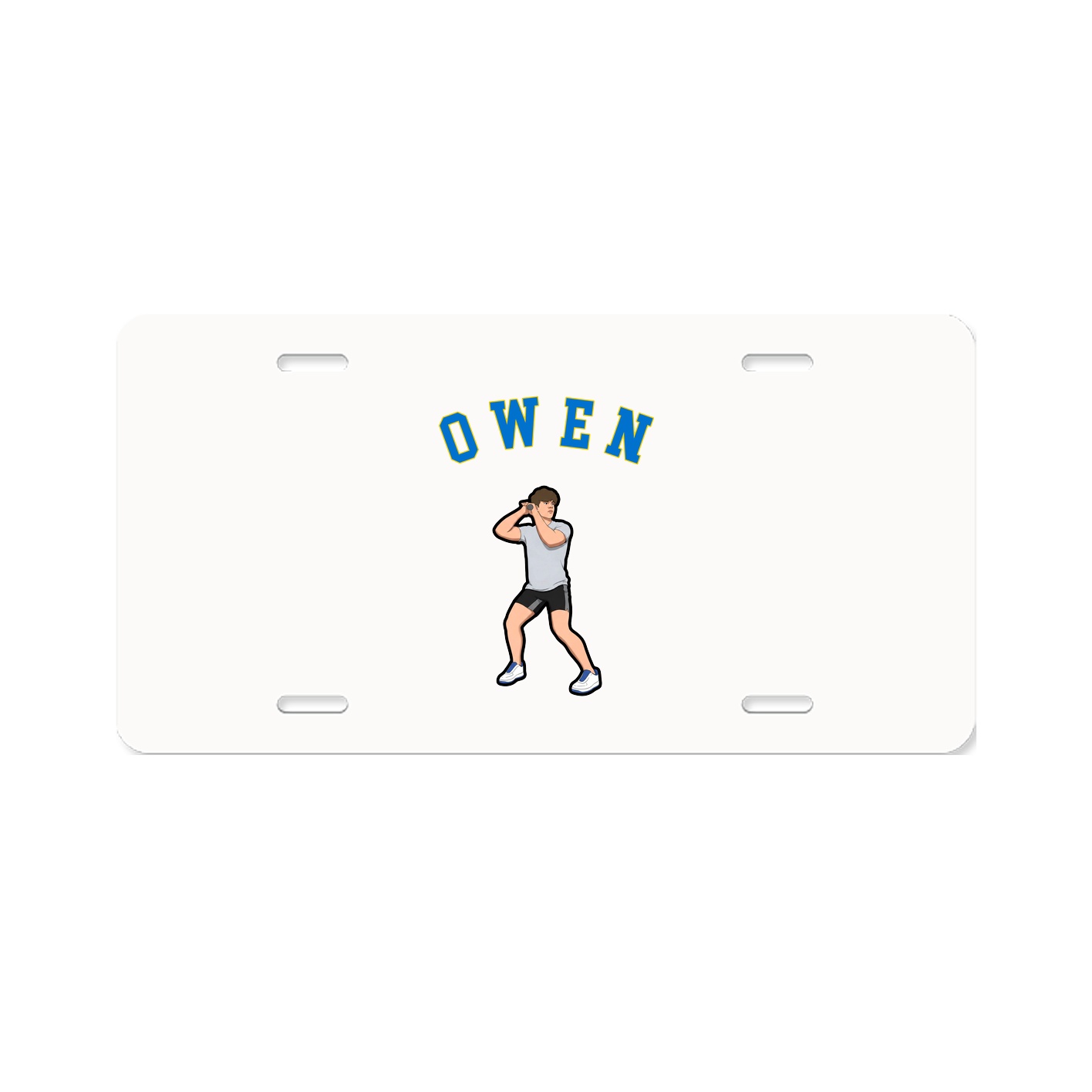 License Plate — Shirsey Arch in Classic