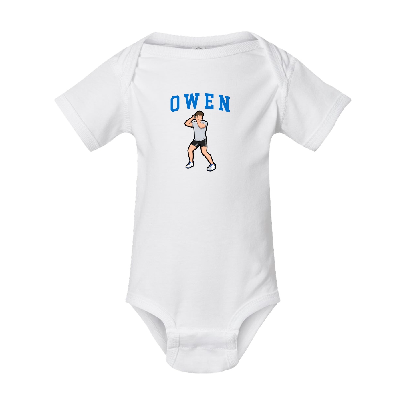 Baby Onesie — Shirsey in White