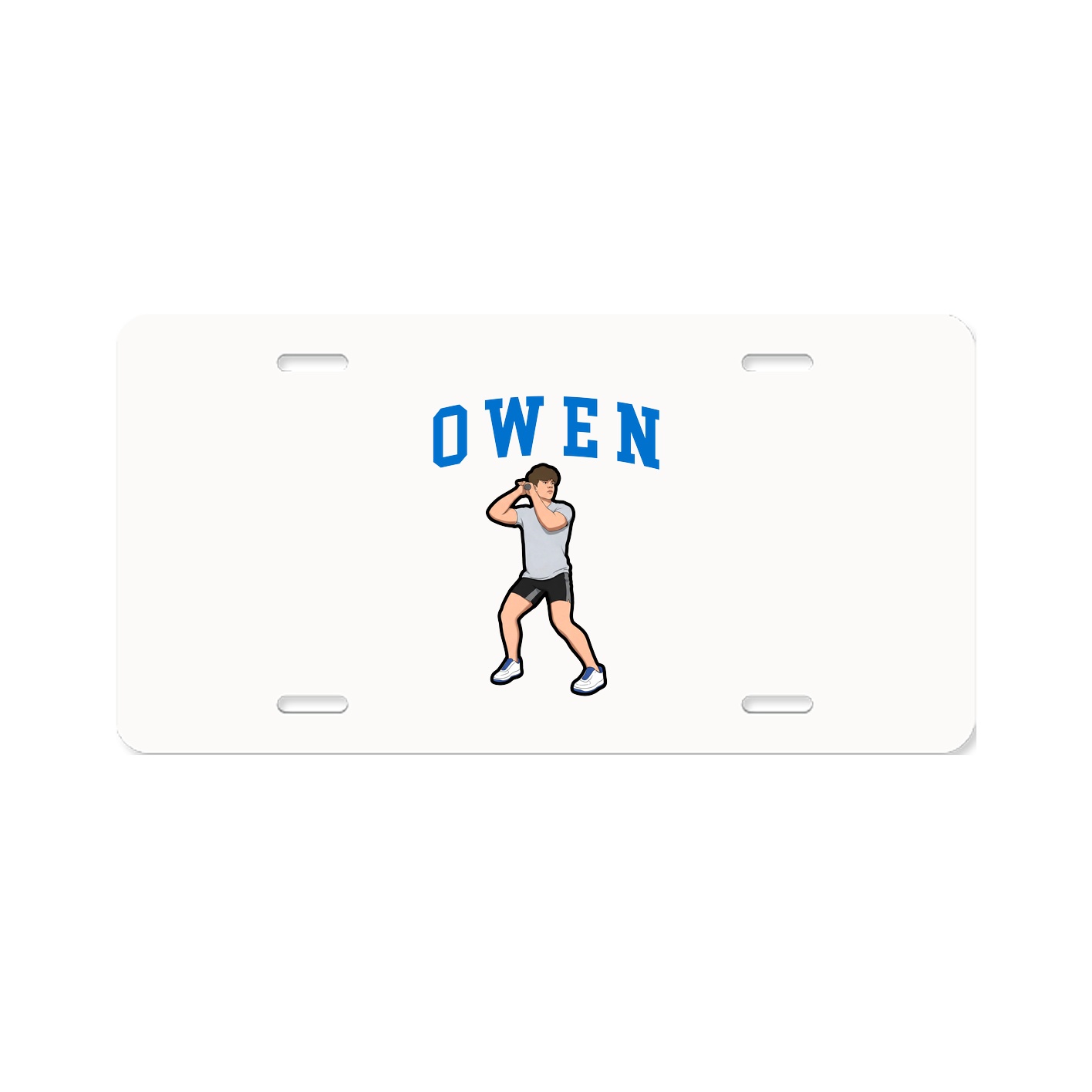 License Plate — Shirsey in Classic