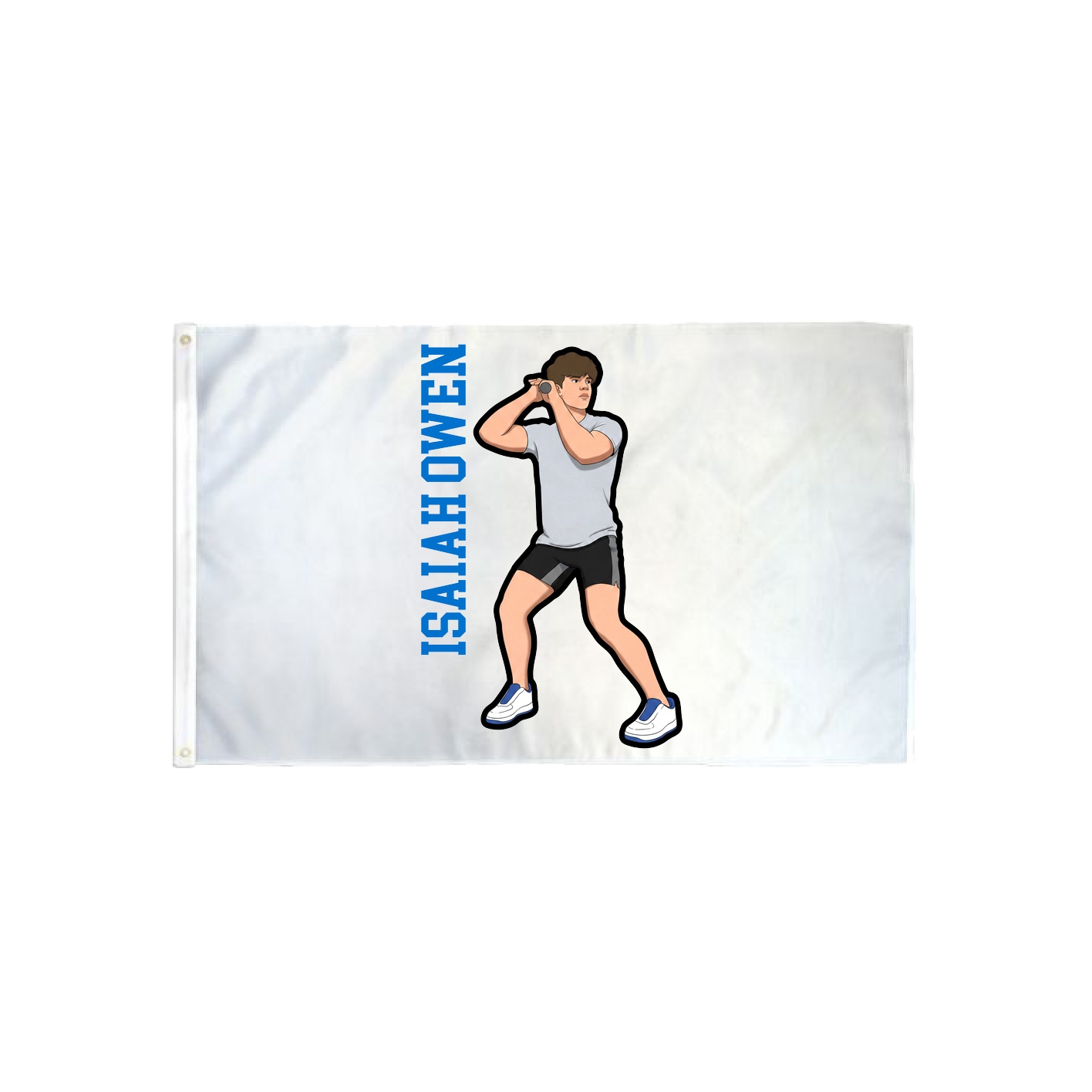 3x5 Flag — Name Vertical in Classic