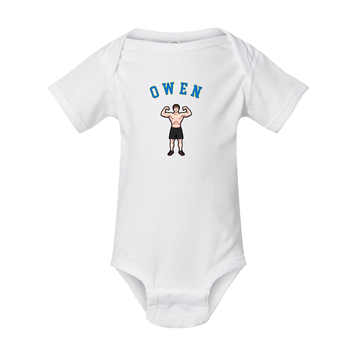 Baby Onesie — Shirsey Arch in White