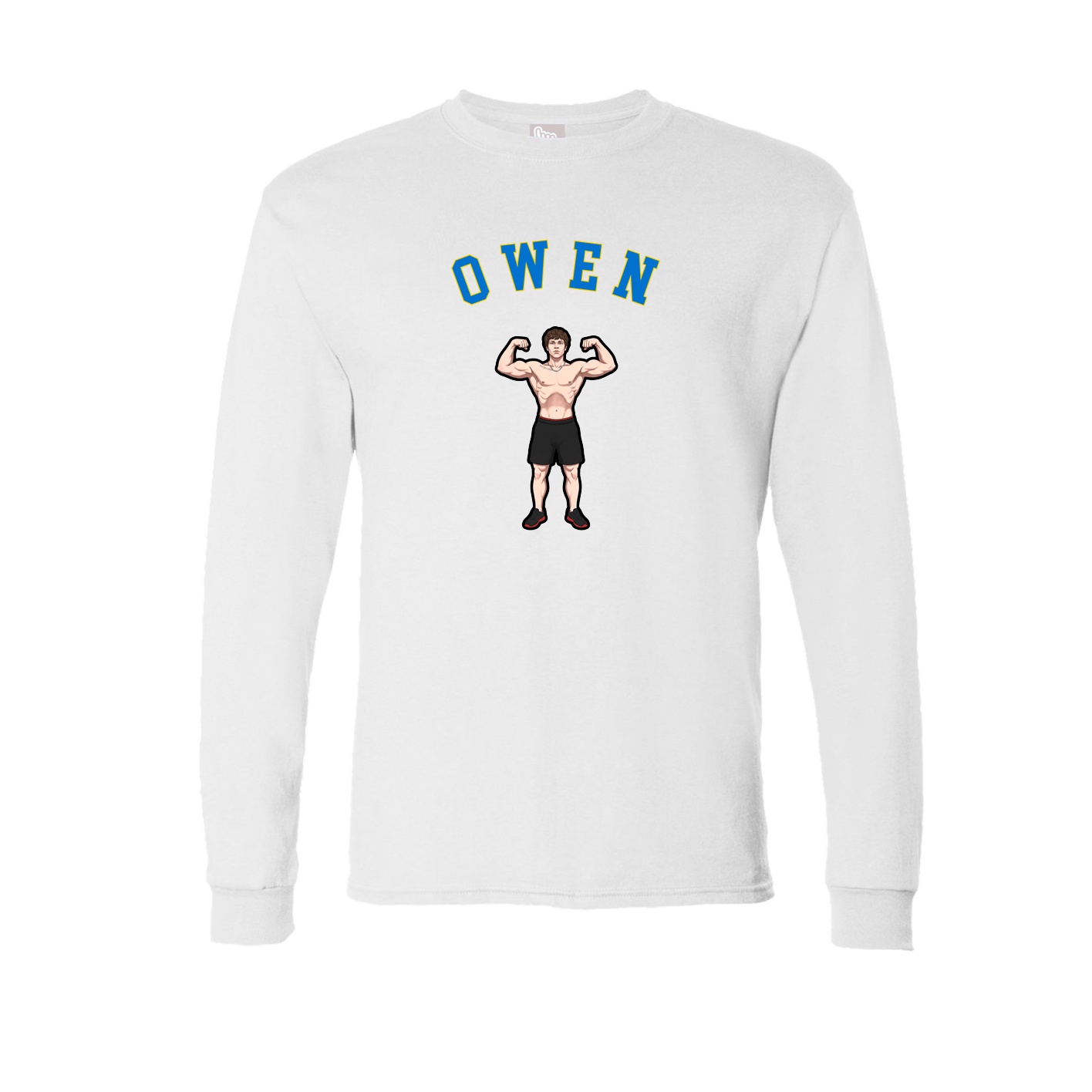 Long Sleeve Tee — Shirsey Arch in White