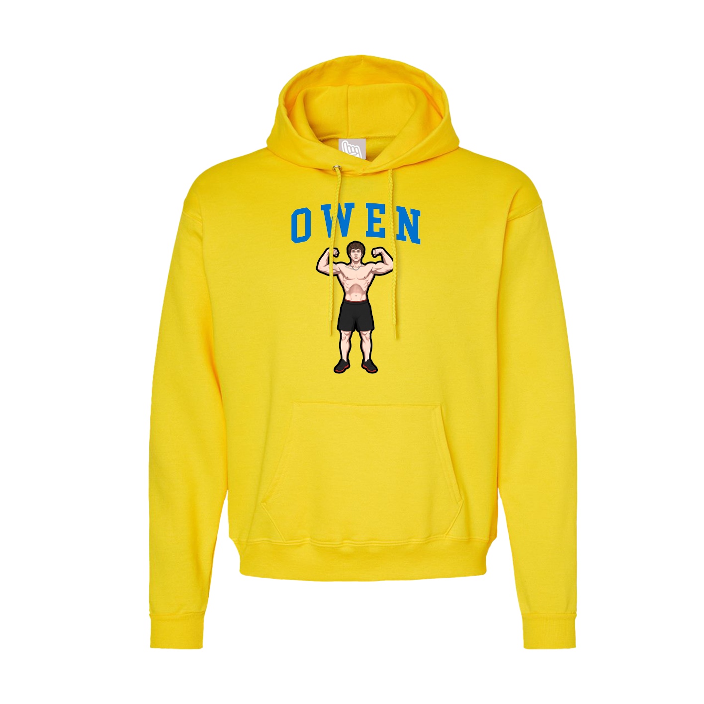Hoodie — Shirsey in Yellow