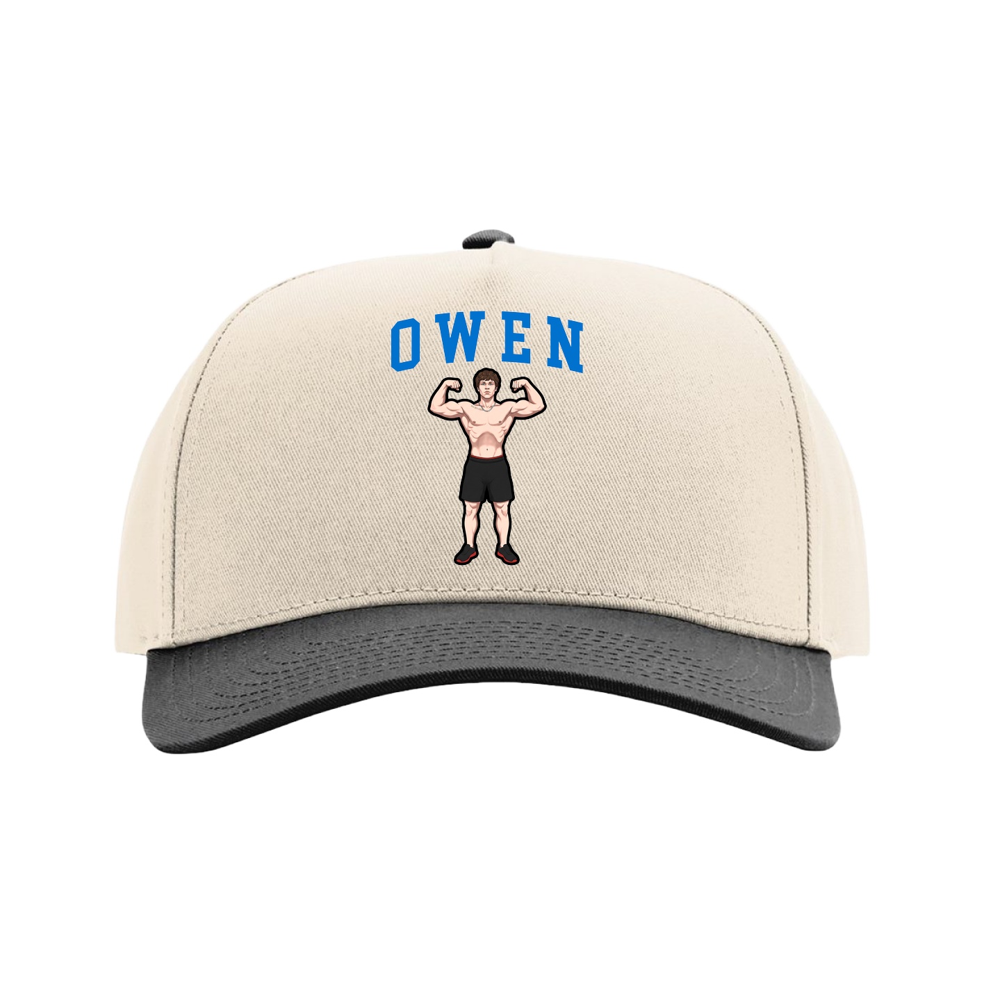 Full Fabric Five-Panel Champ Cap