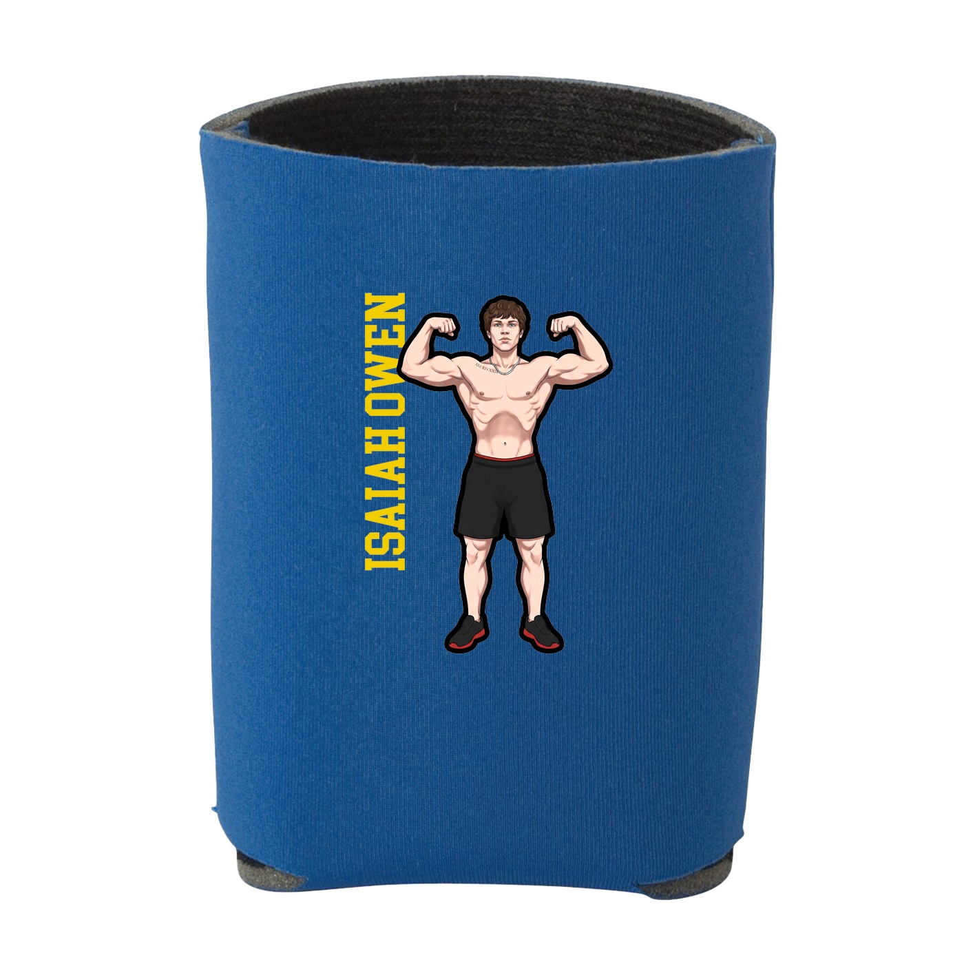 Can Holder — Name Vertical in Royal