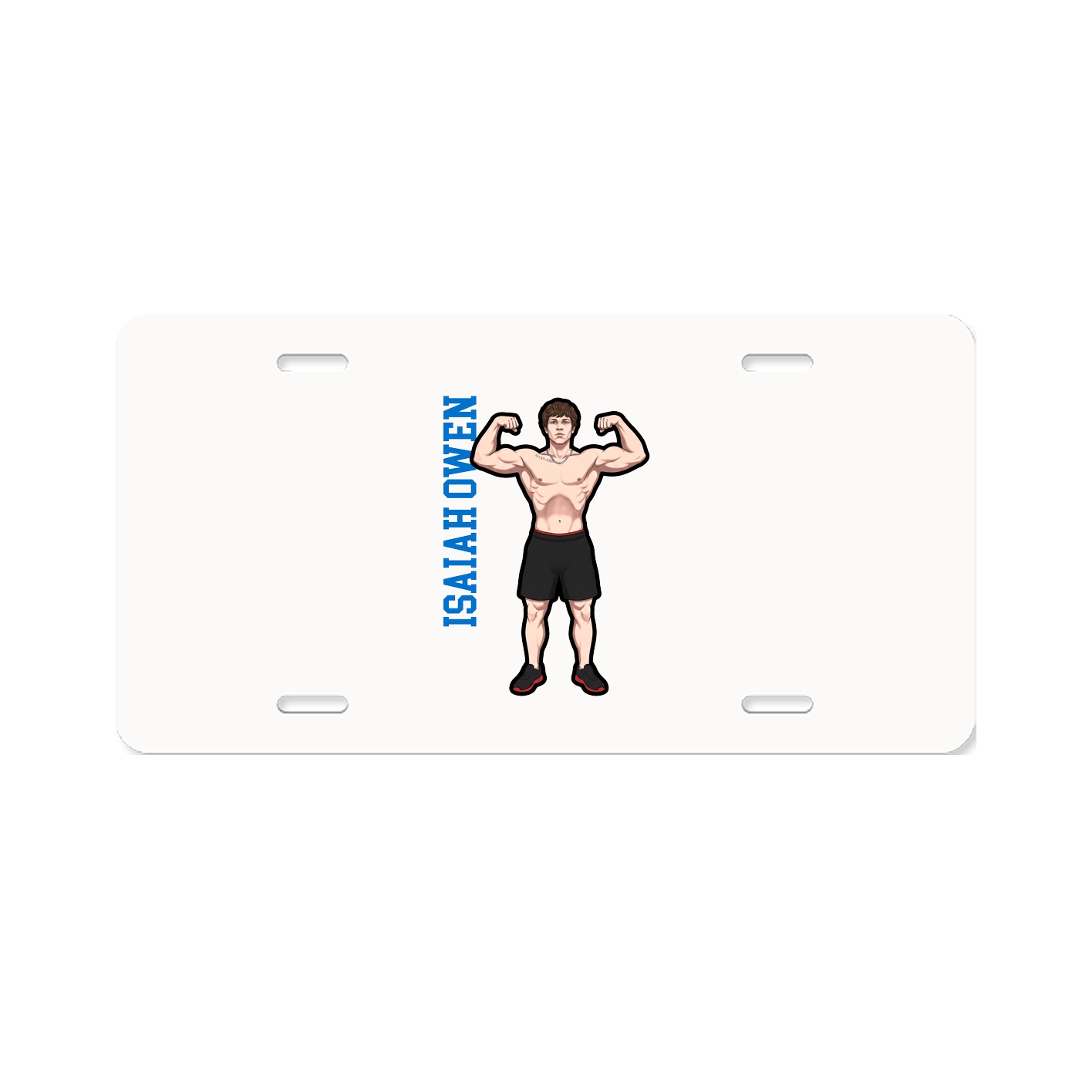 Aluminum License Plate