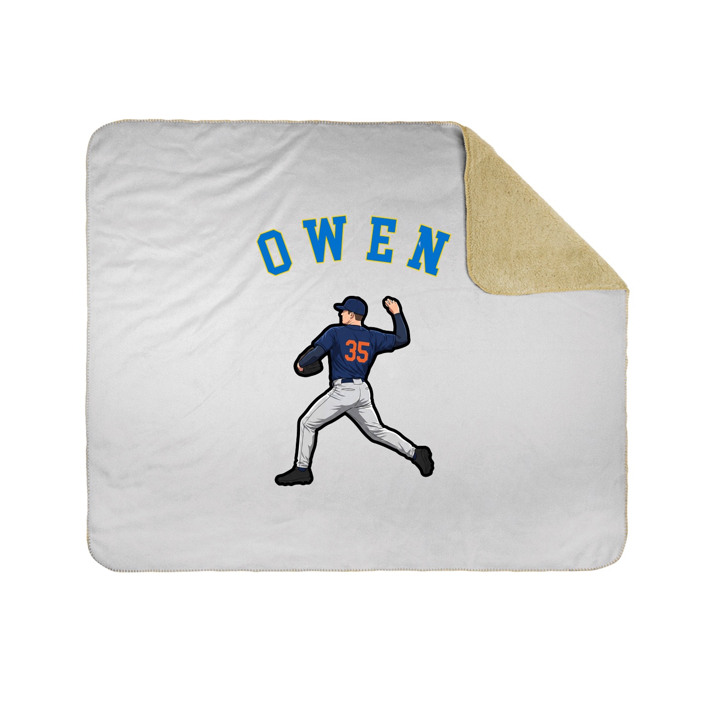 Throw Blanket — Shirsey Arch in White